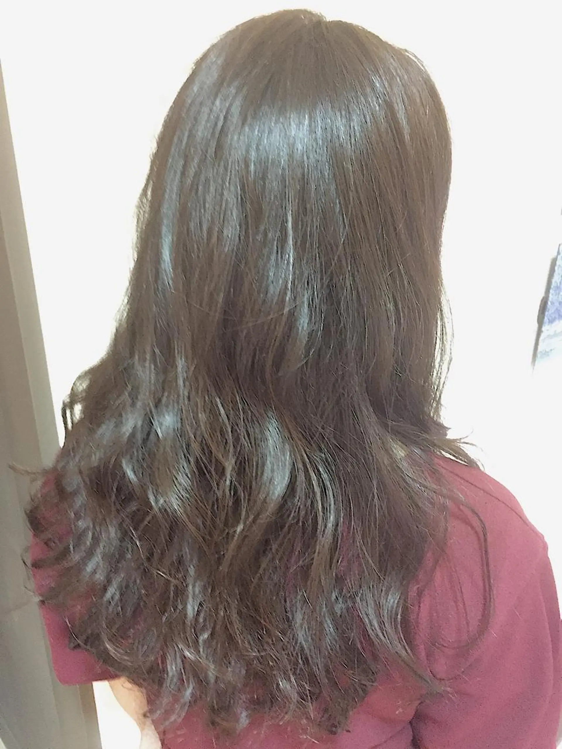 ロング カラー パーマ ブラウンカラー 可愛いを作る神 ナオヒロのヘアスタイル