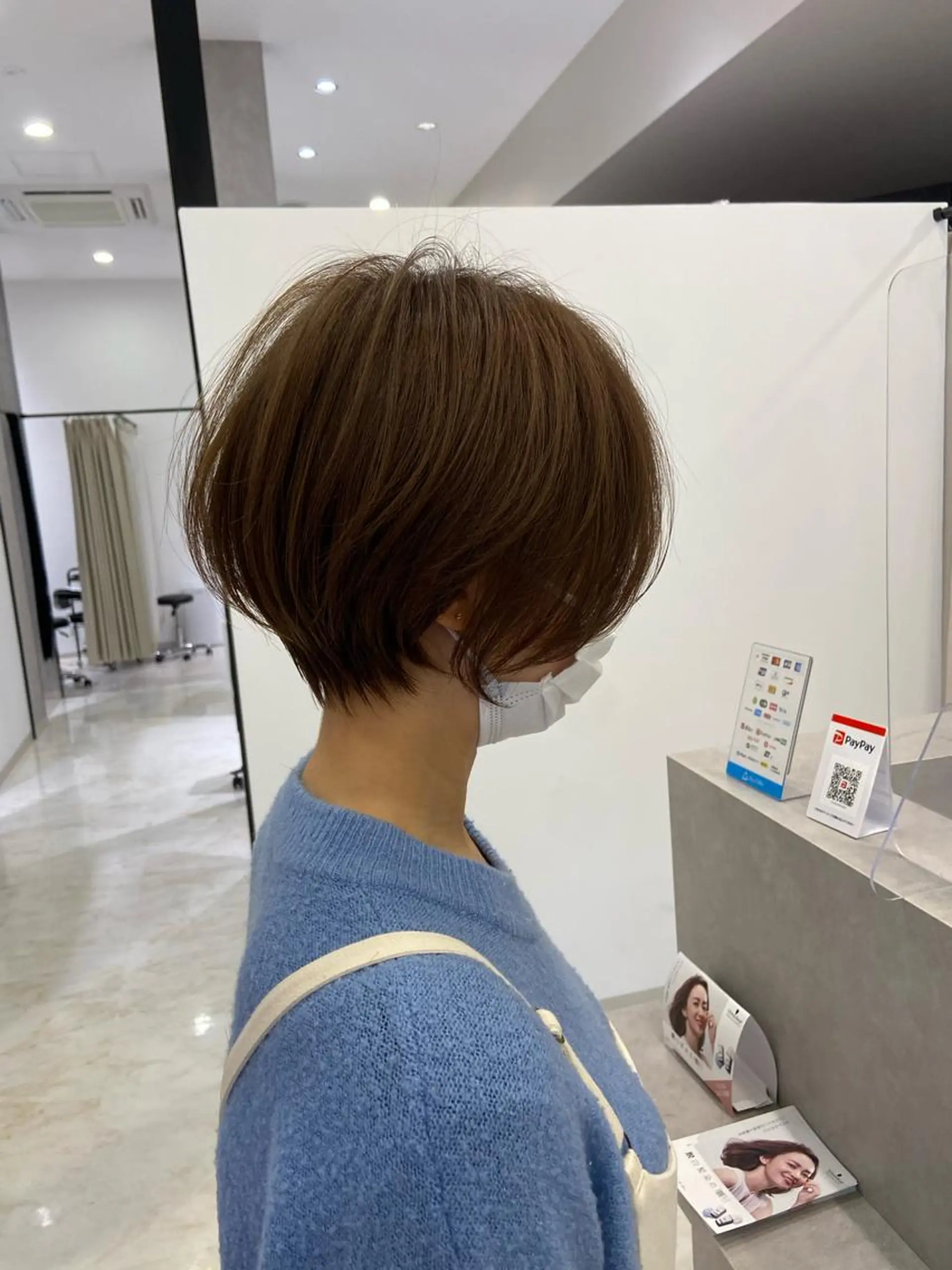 ショート カット ヘアカラー 廣庭 勇人のヘアスタイル