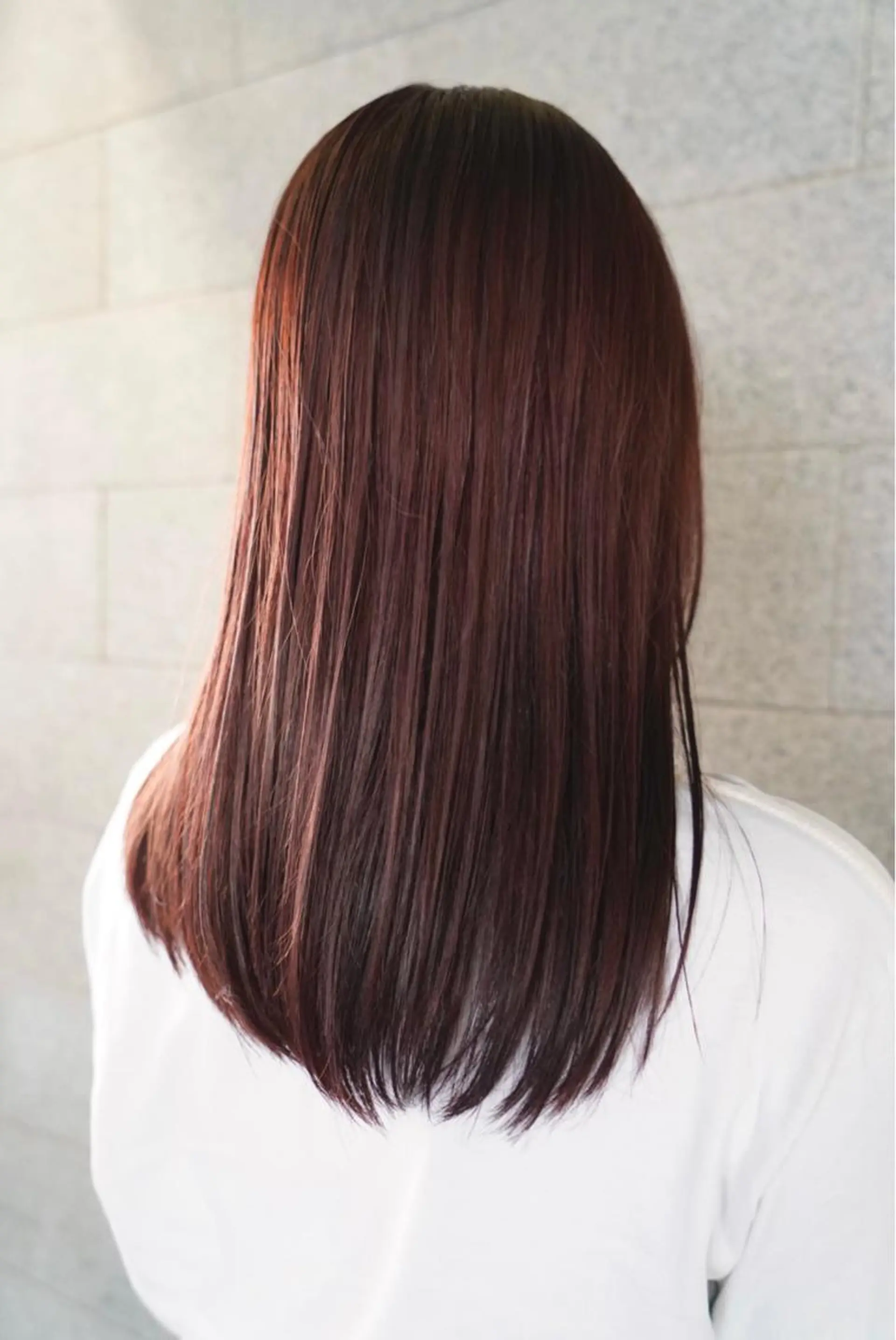 ロング カラー パーマ 縮毛矯正 トリートメント 西岡 優太のヘアスタイル