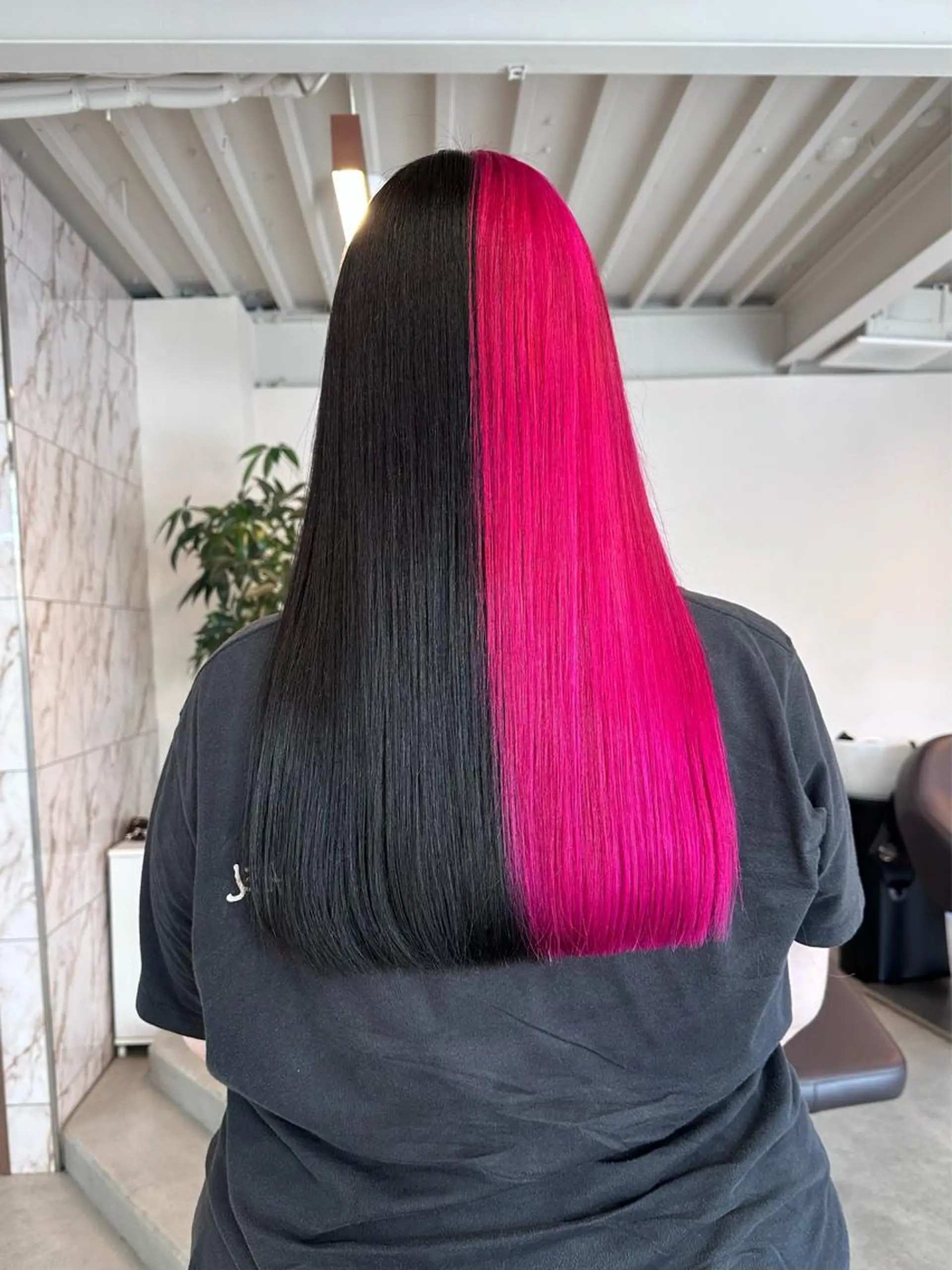 ロング カラー ハイトーン×似合わせ 🌱中川慎之介のヘアスタイル