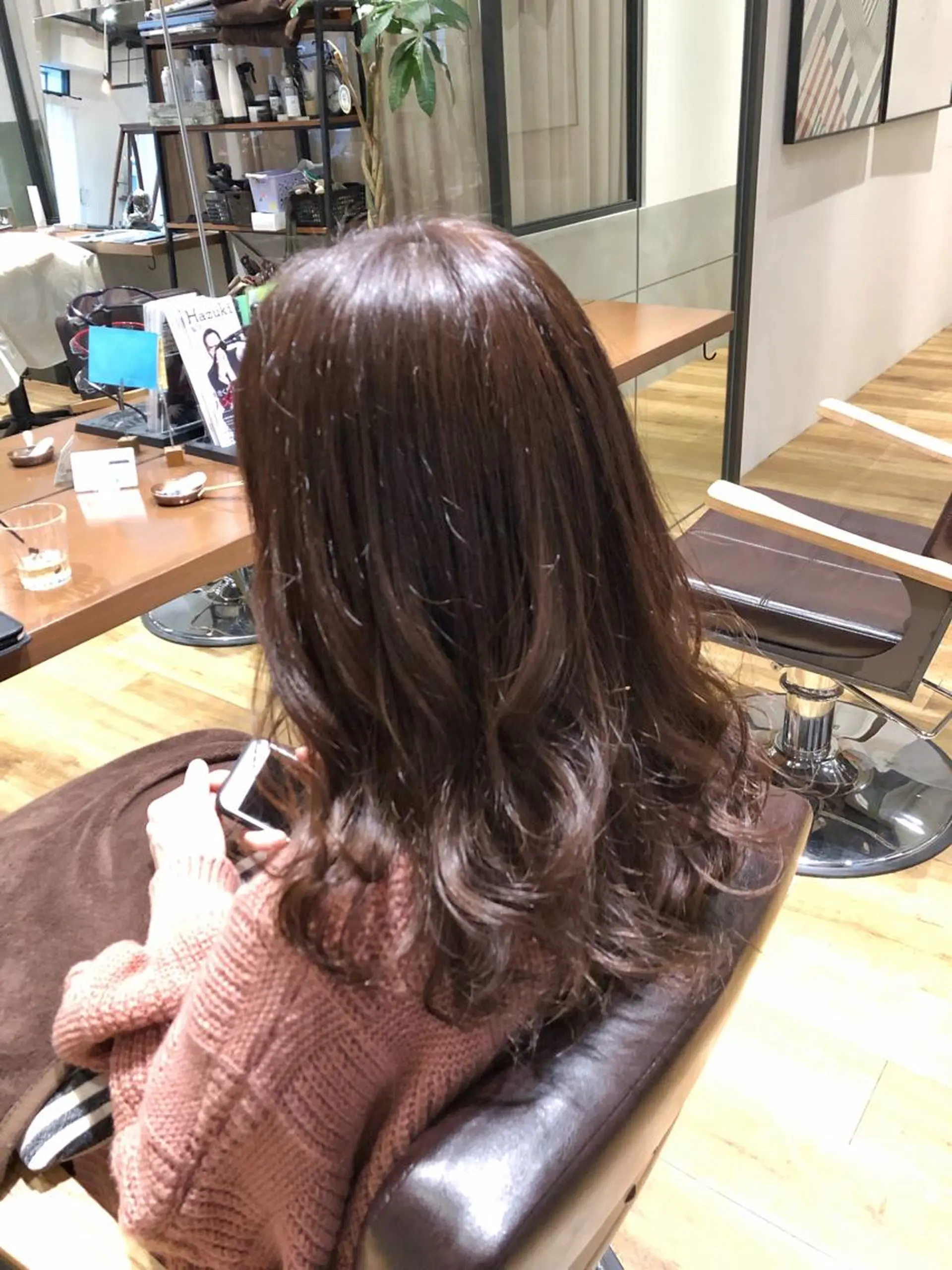 セミロング カラー アッシュ ◇おの あすか◇のヘアスタイル