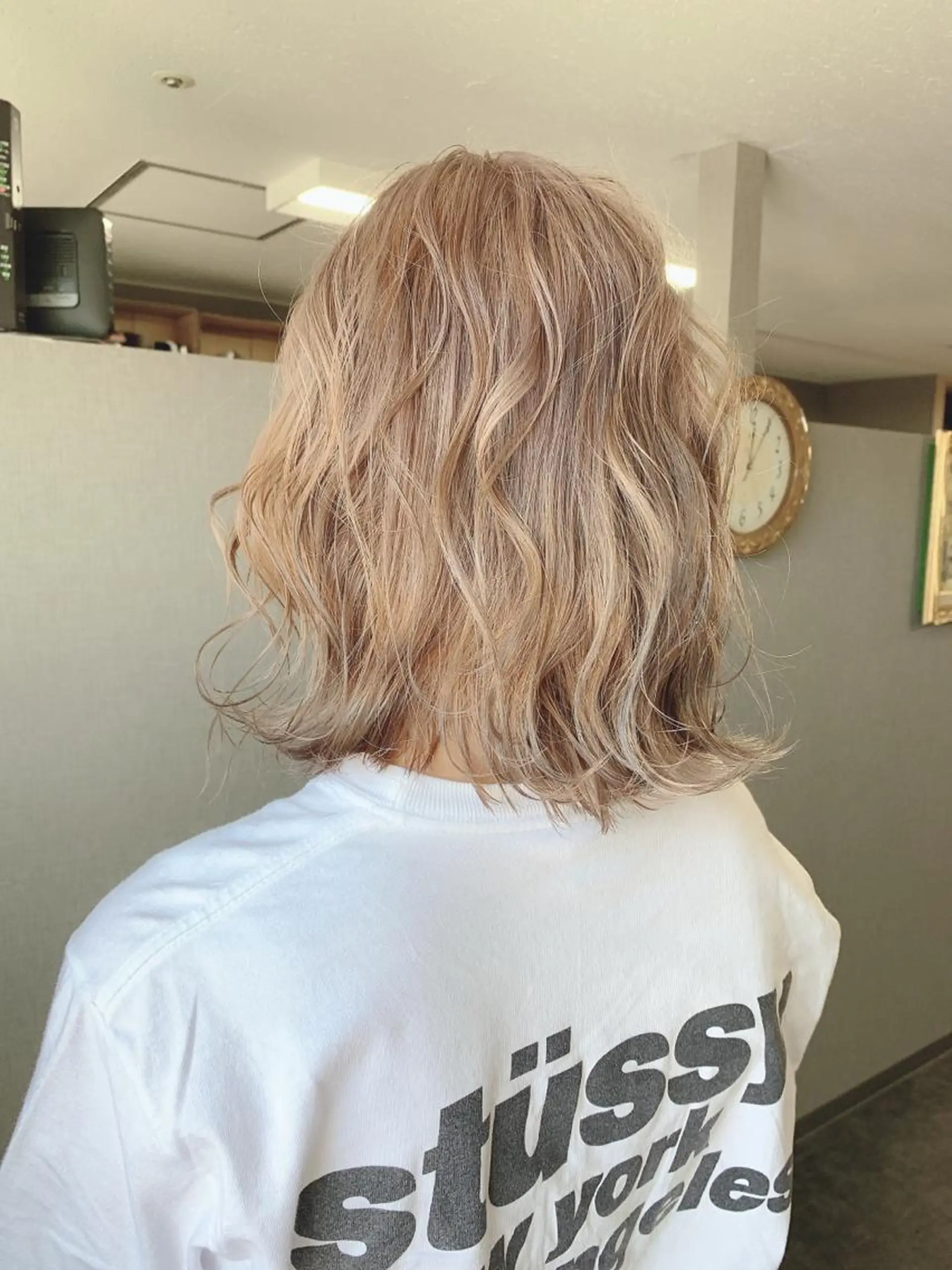 ショート ヘアカラー トリートメント Selene hair OSAKAのヘアスタイル