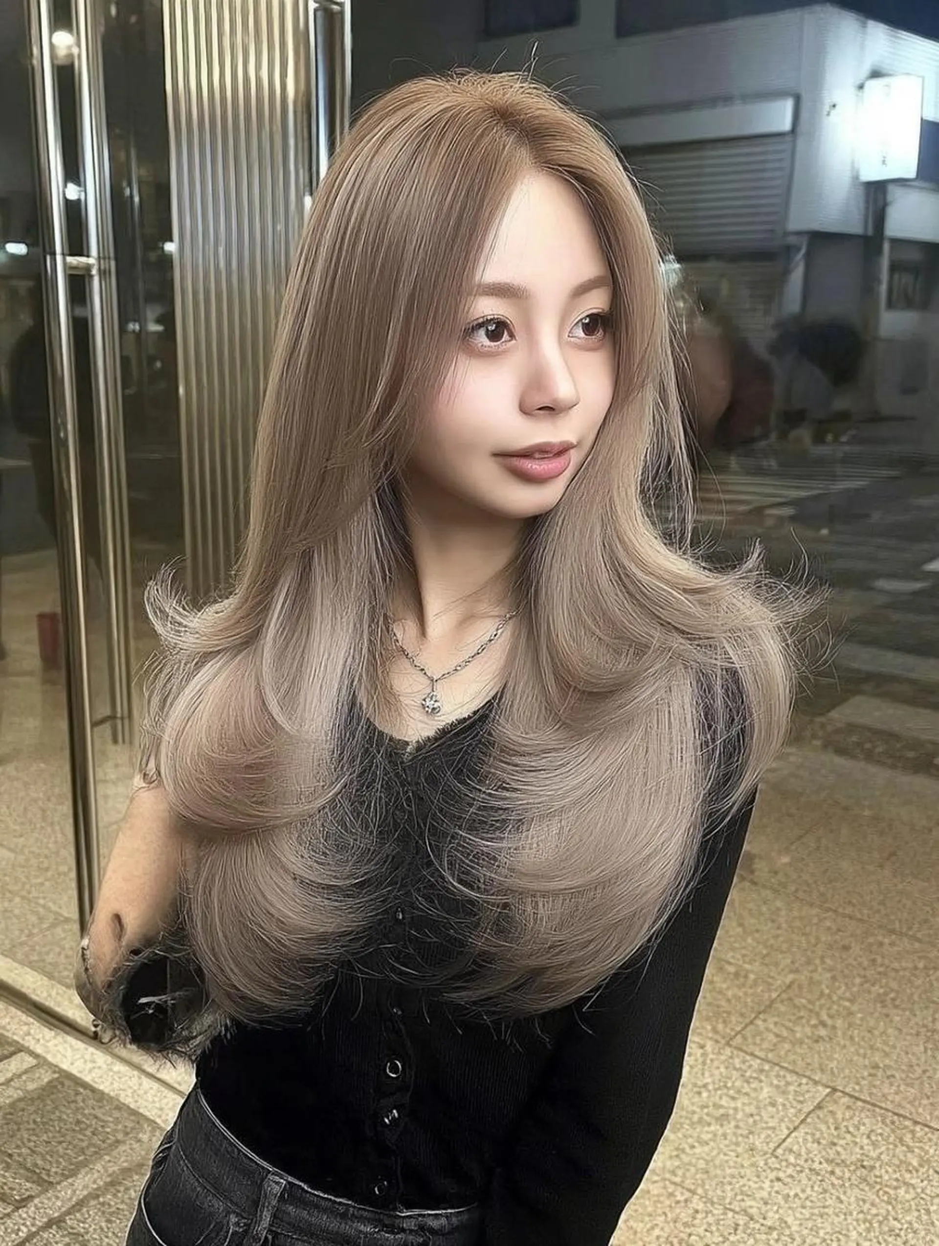 ロング 周防 頼翔のヘアスタイル