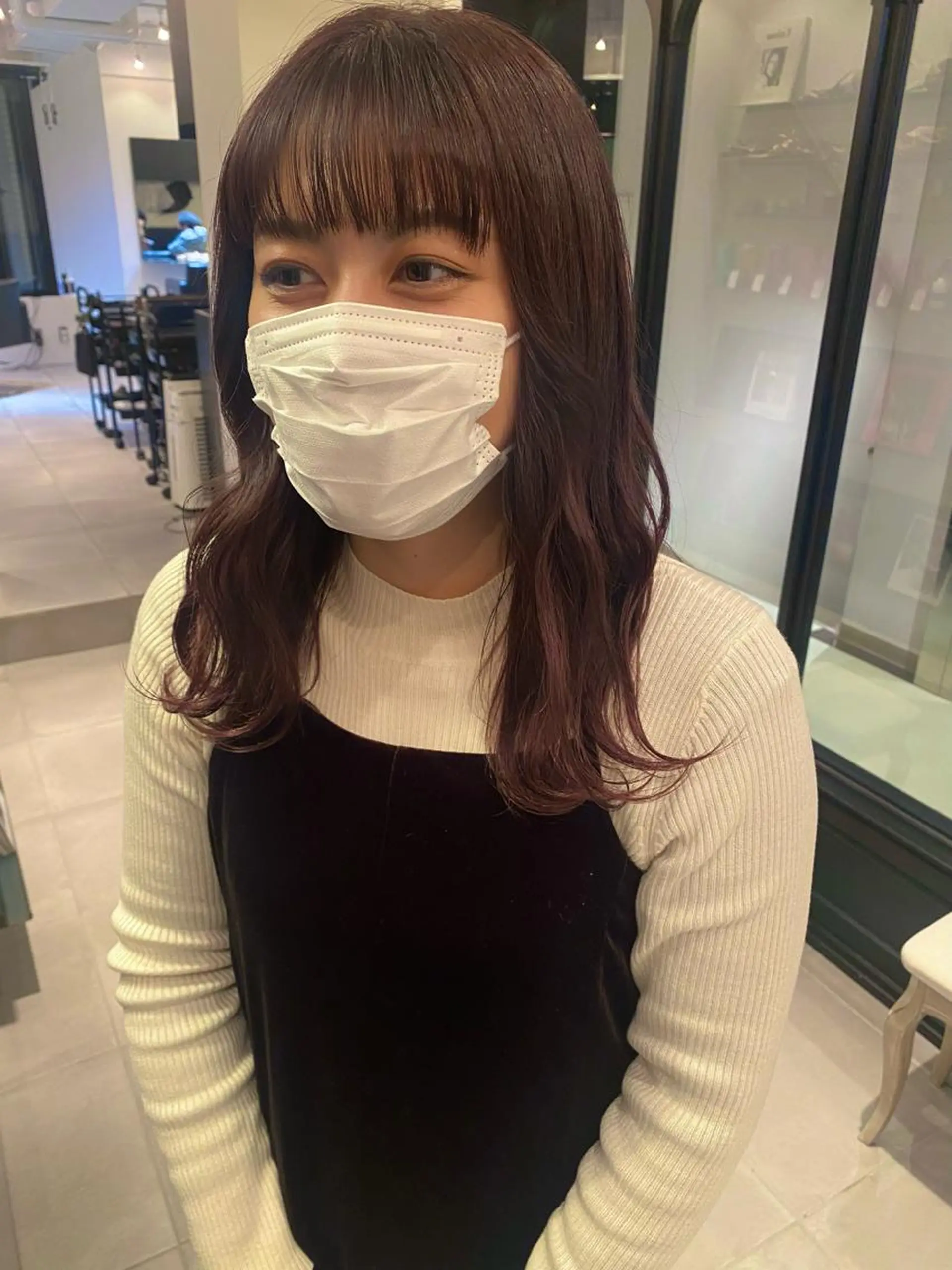 ロング カラー ヘアカラー riria/ボブ /透明感カラー🎀のヘアスタイル