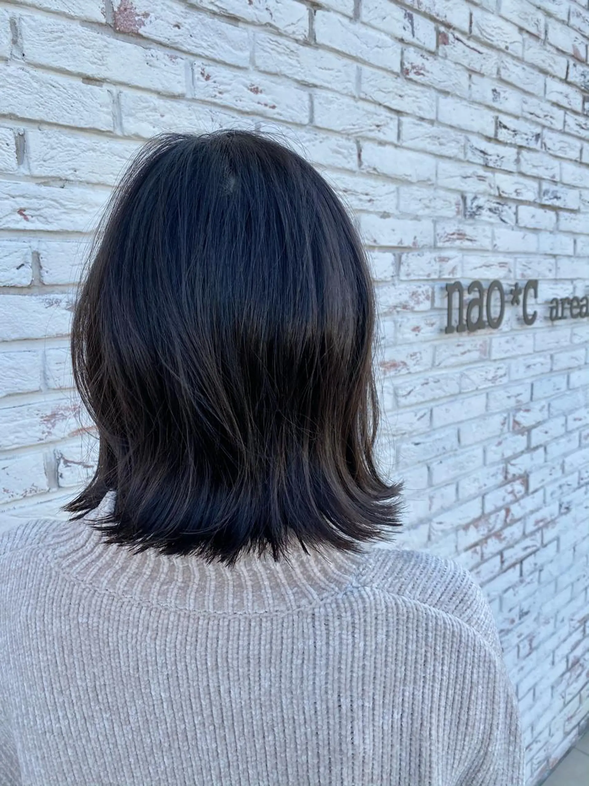 ミディアム 北生駒☆カットが得意 鎌田フミヤのヘアスタイル