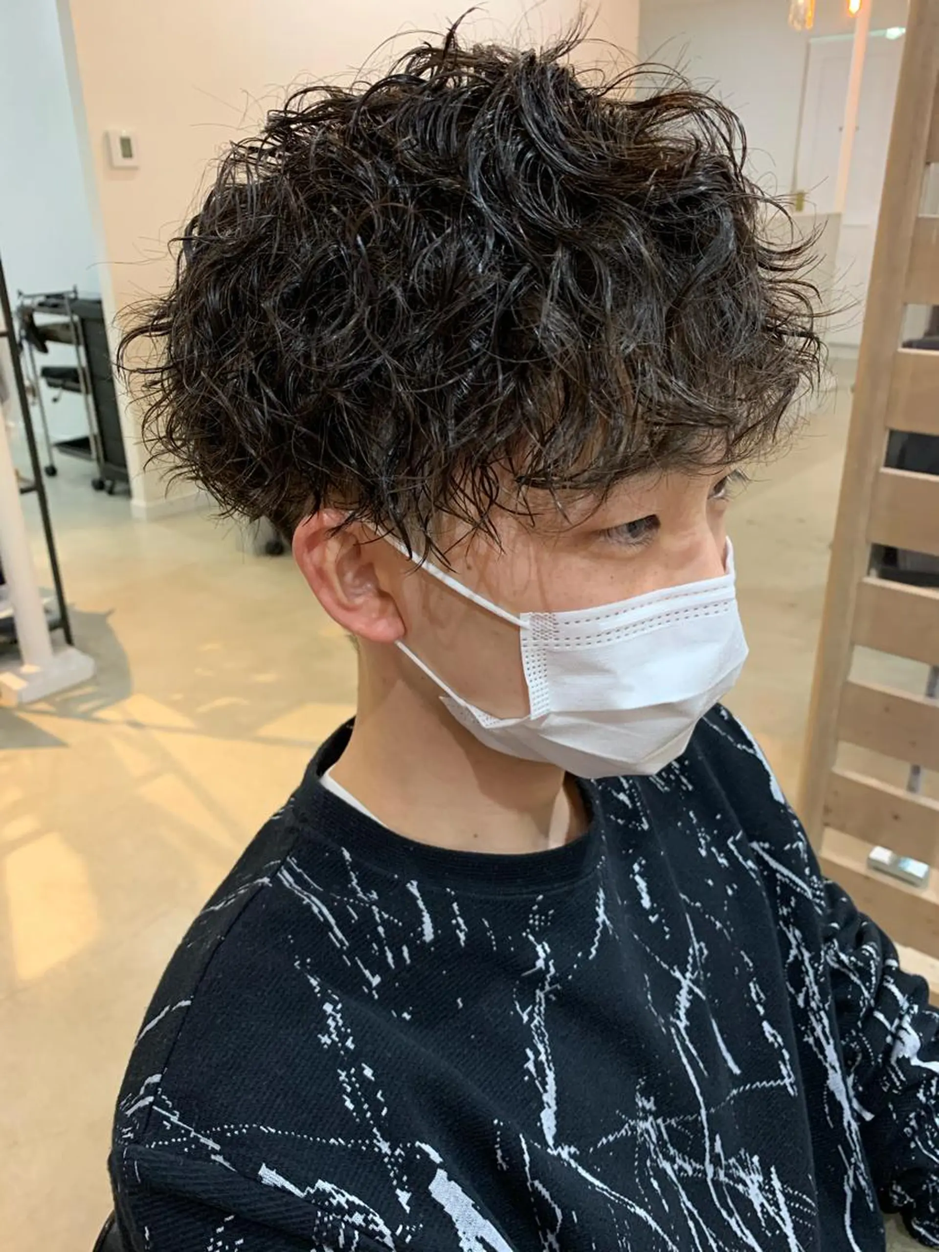 ミディアム カラー パーマ メンズ 眉毛ワックス konomiの眉毛・アイブロウイメージ