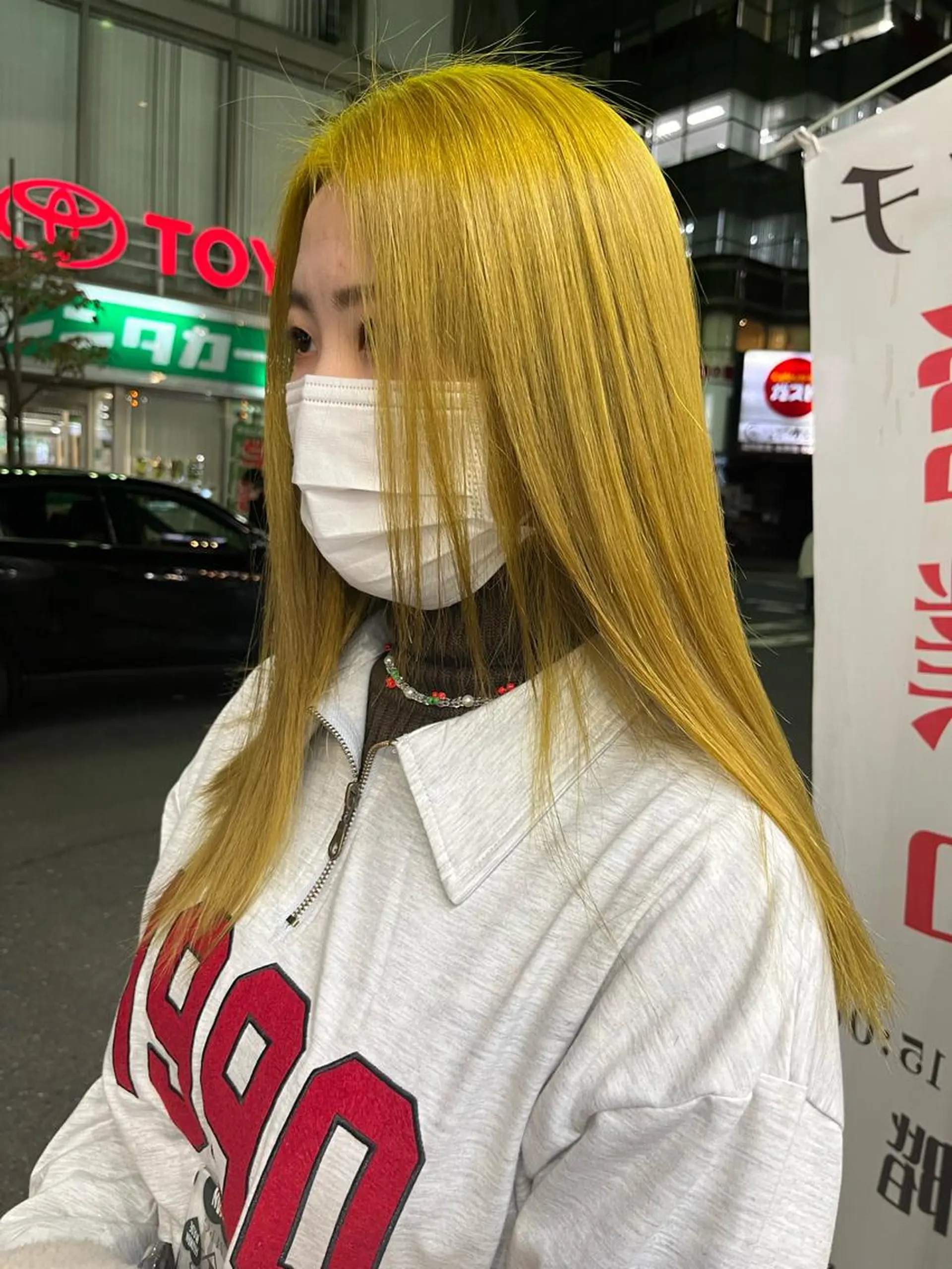 ロング カラー 💖デザインカラー/ タダ ハナカ💖のヘアスタイル