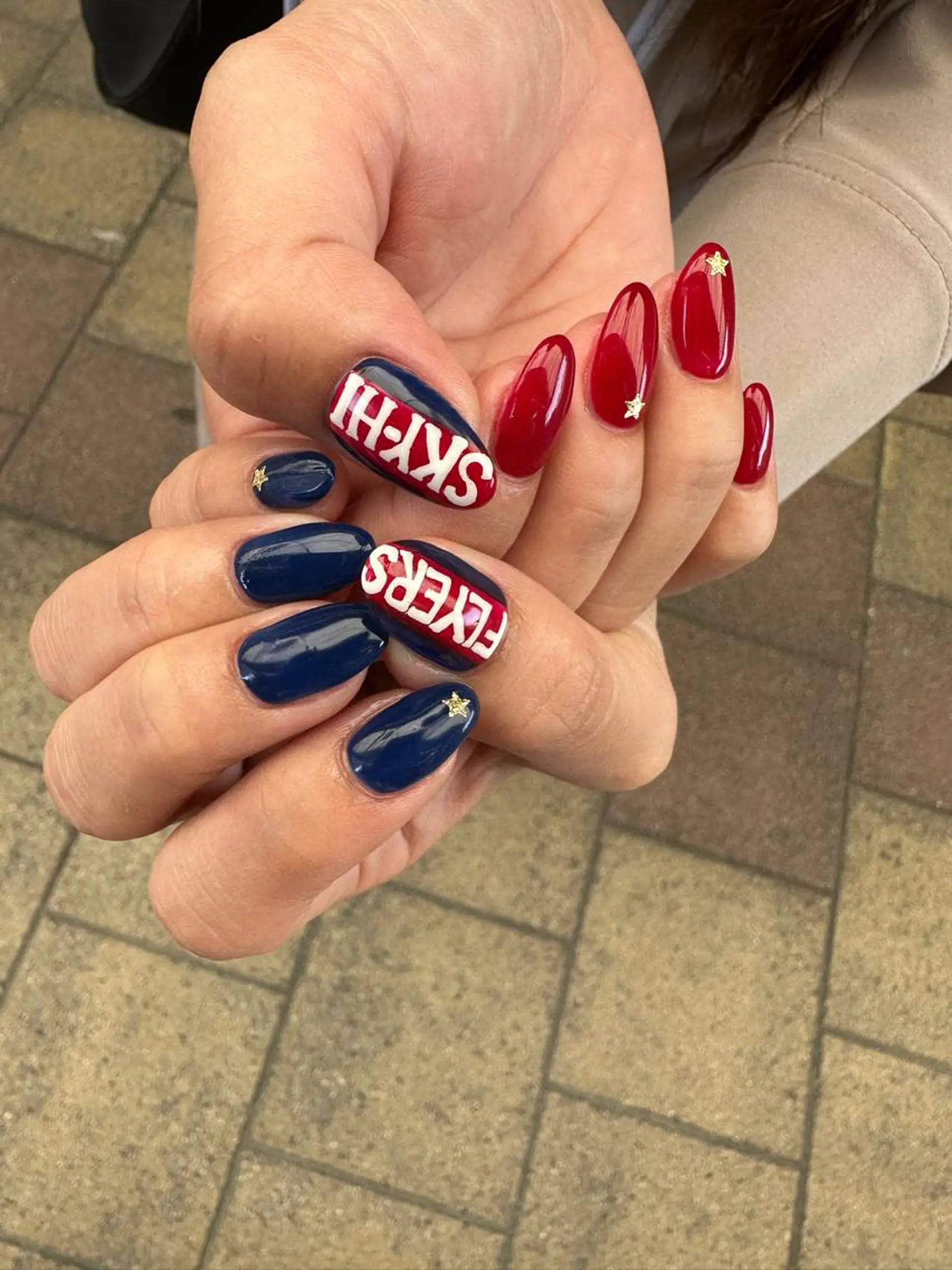 ネイル ハンドネイル フットネイル nailsalon ∞ ﾐｶﾅﾙ ∞のネイルデザイン