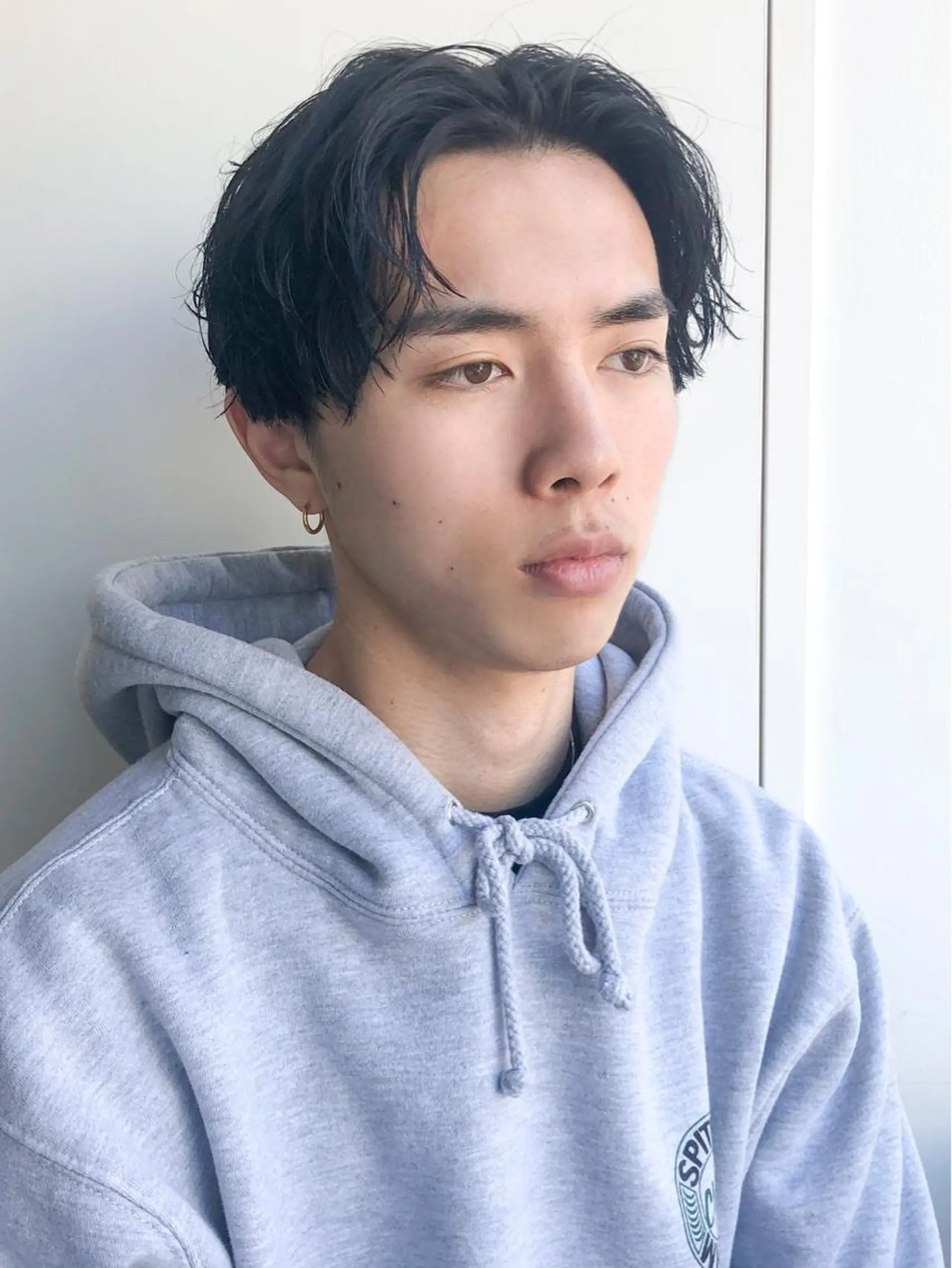 メンズ センターパート マッシュ カット 渋谷メンズカット/ 工藤靖也のヘアスタイル