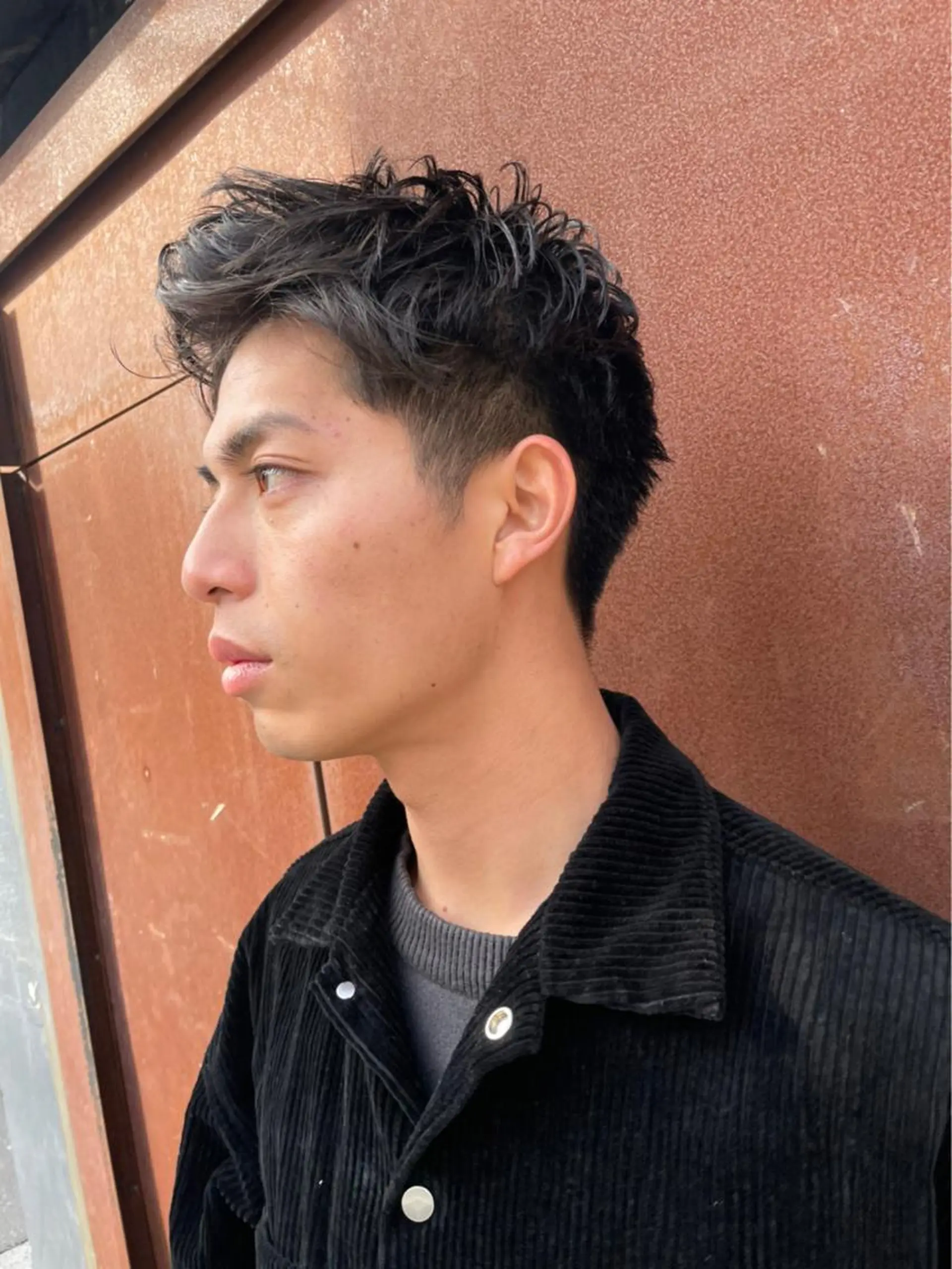 ショート 🔥コテ巻き風 ボブパーマ🔥のヘアスタイル