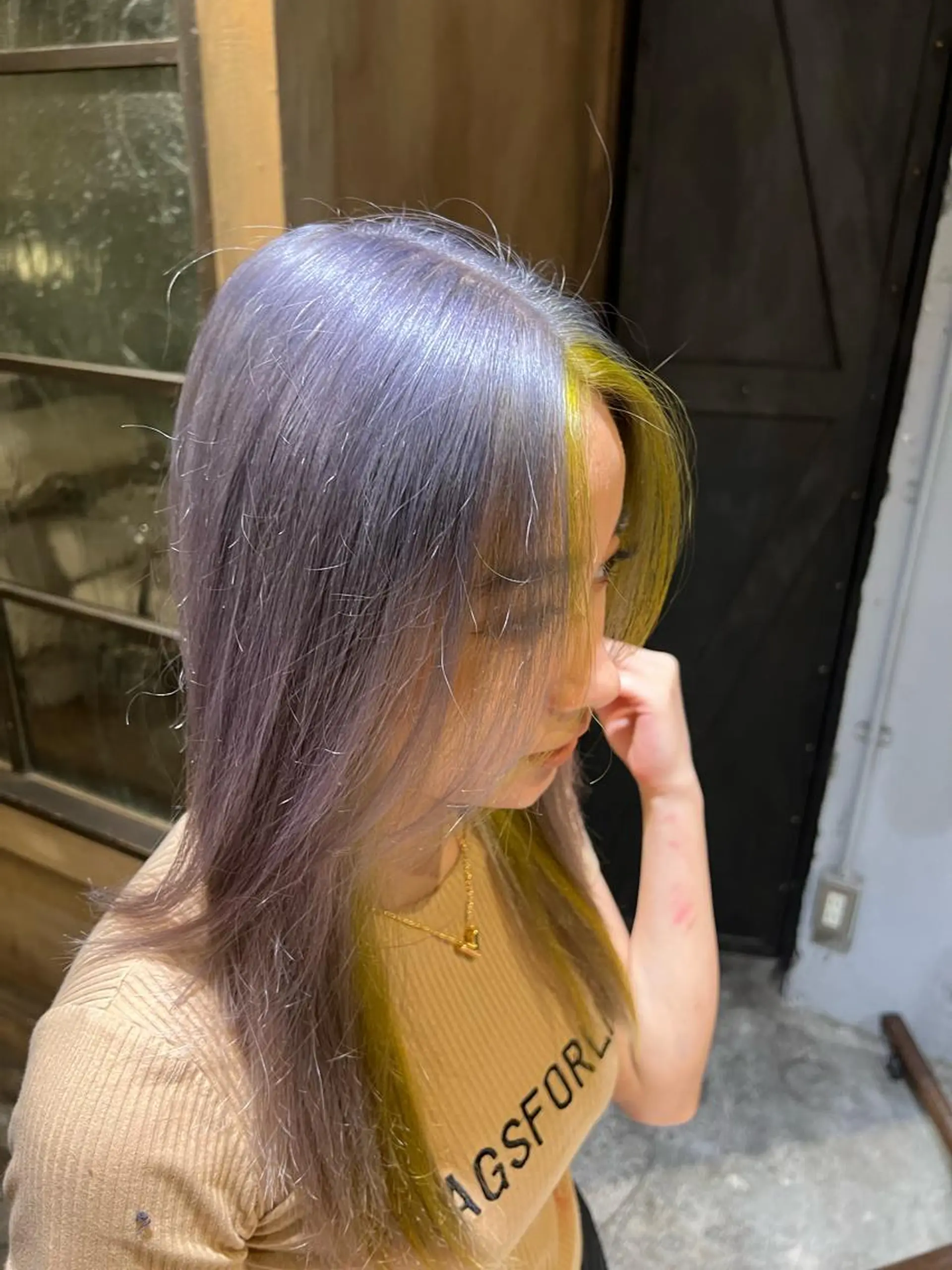 ミディアム カラー カット ヘアカラー トリートメント Fen.hair.ici中目黒所属・小笠原 悠斗のヘアスタイル