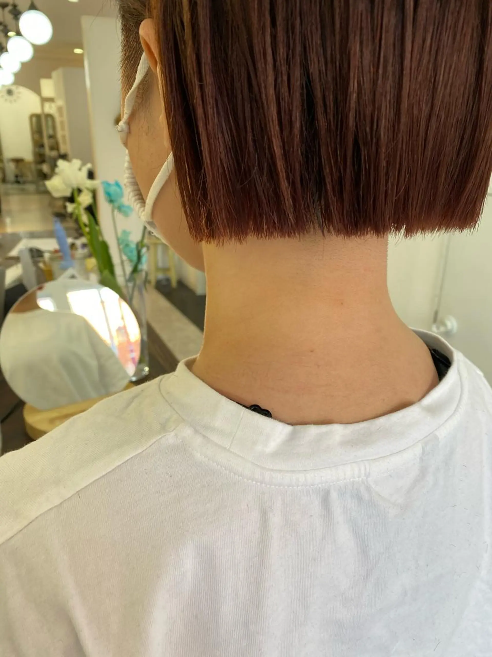 ショート カラー カット ヘアカラー maeda yumiのヘアスタイル