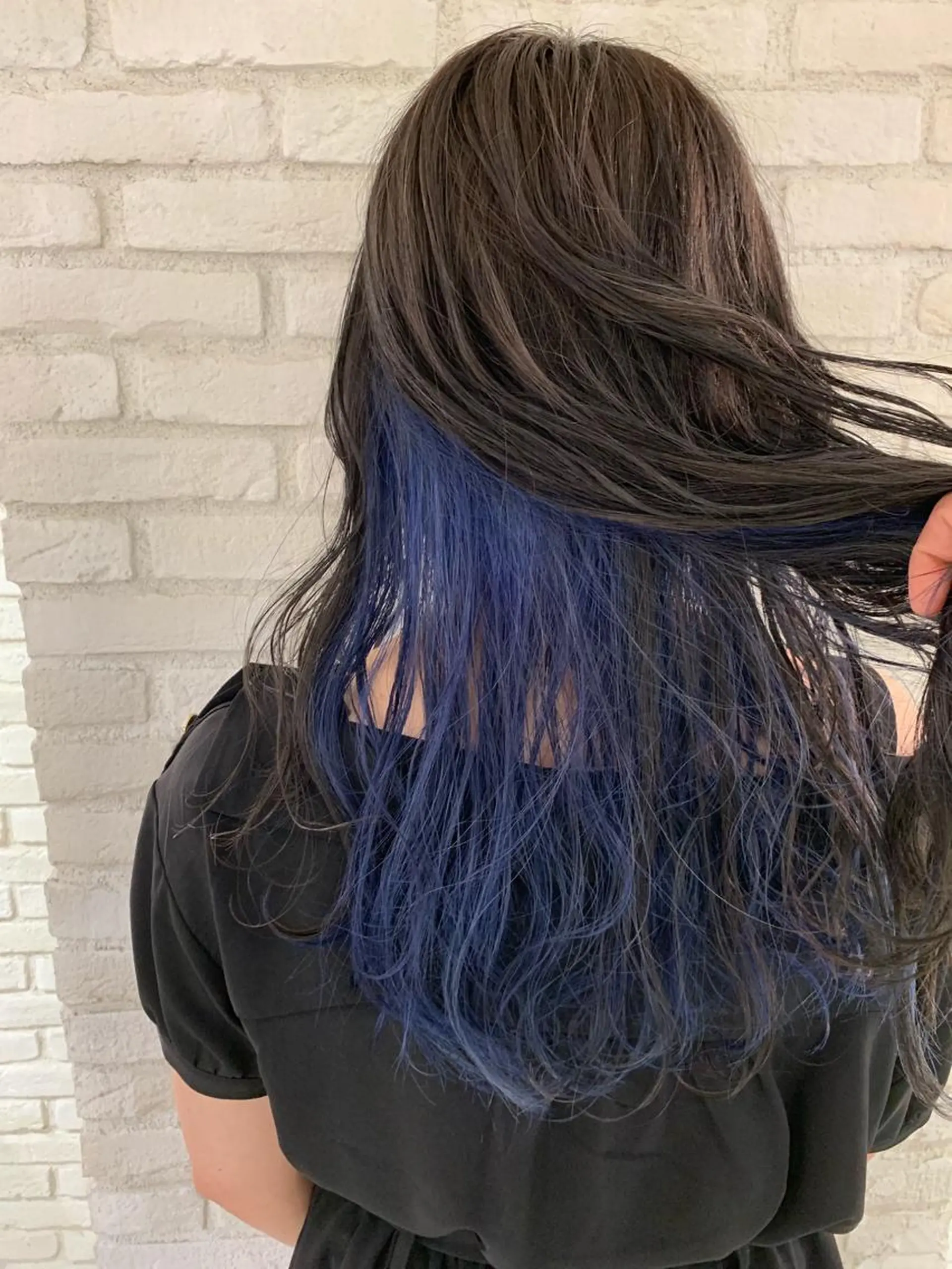 ロング カラー パーマ ヘアアレンジ ヘアカラー トリートメント レイヤー＆カラー 人気美容師倉崎涼のヘアスタイル