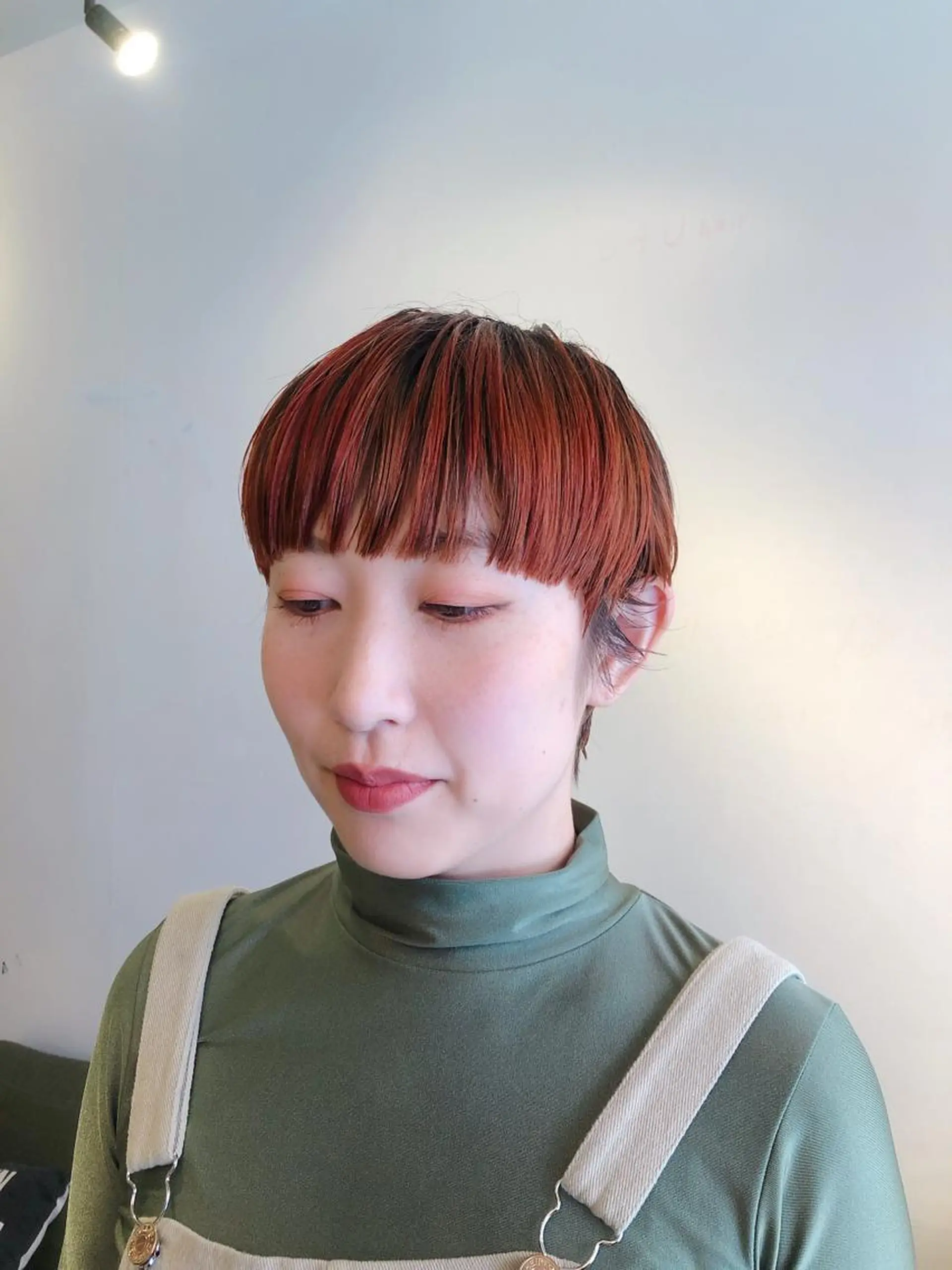 ショート カット ヘアカラー トリートメント コクブ アキヨのヘアスタイル