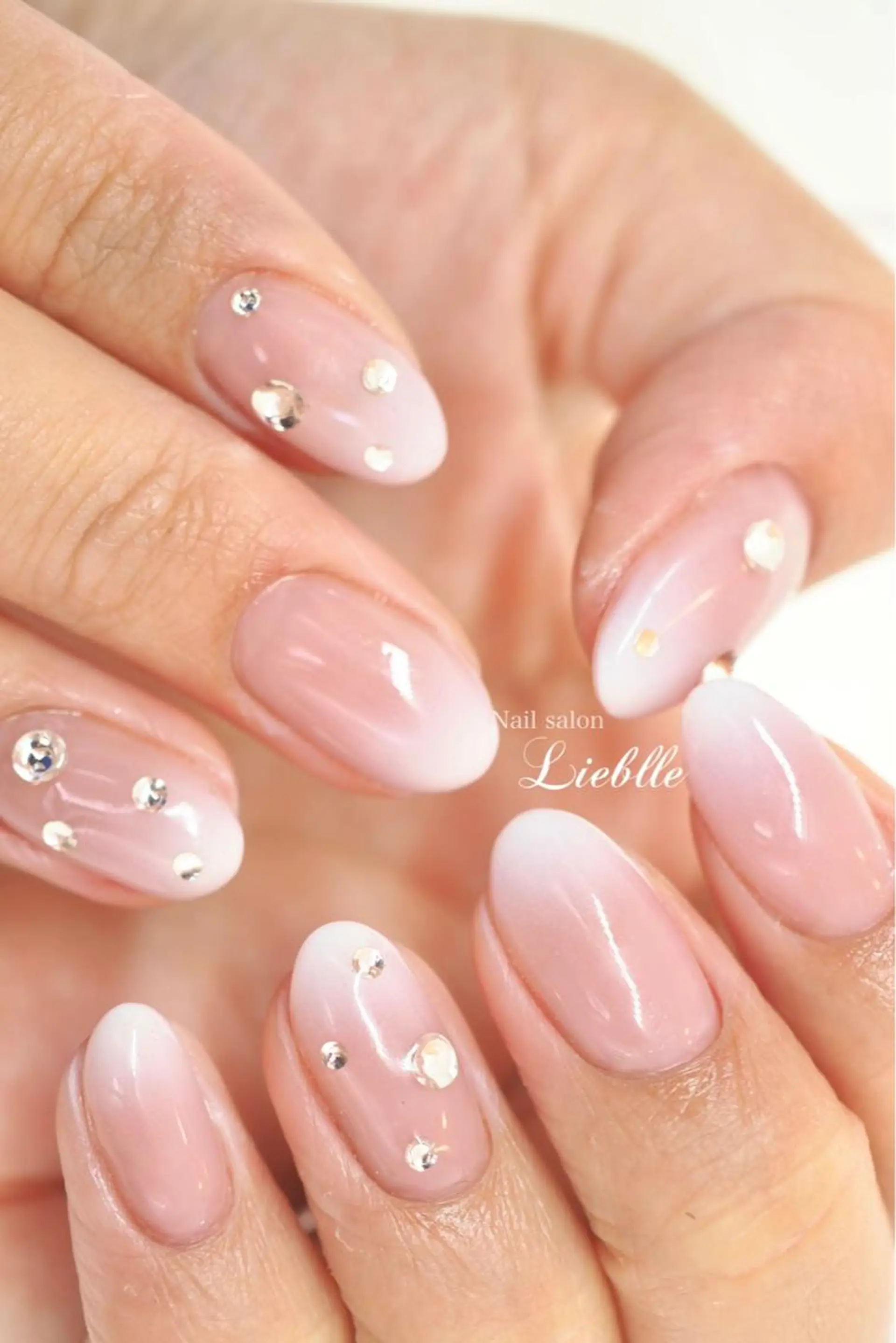 ショート カラー ネイル ハンドネイル Nail salon Lieblleのネイルデザイン