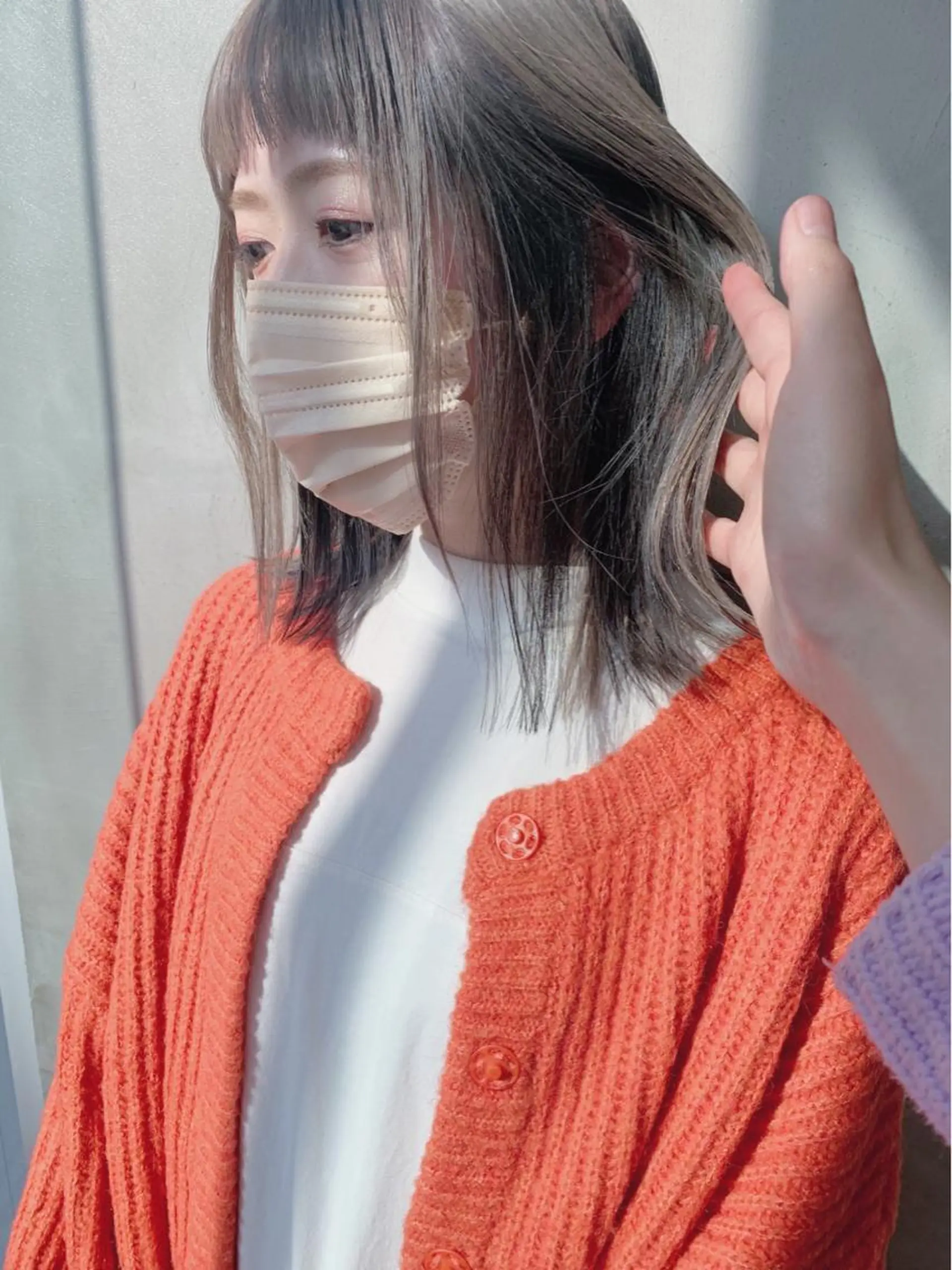 ミディアム カラー suu所属・🐝 hachi🐝のヘアスタイル