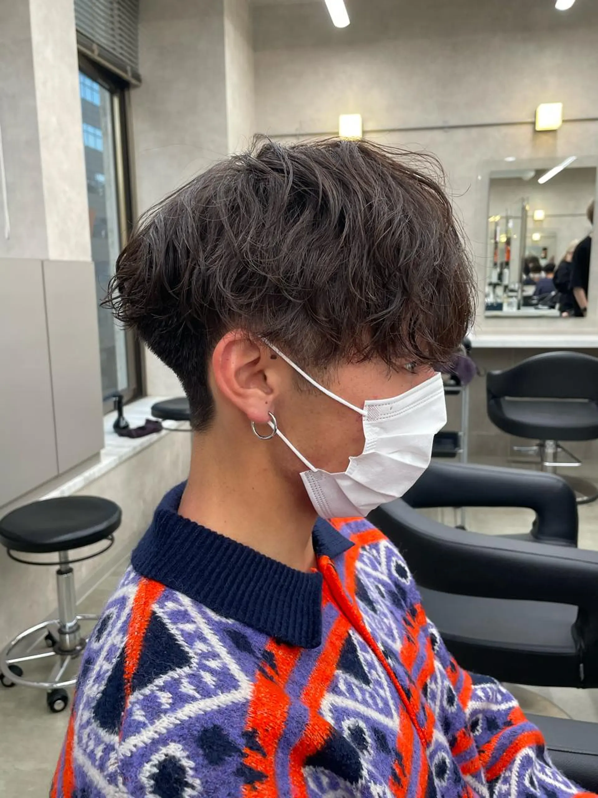 ショート カラー パーマ ヘアアレンジ メンズ 🔷横浜/メンズ TAKUMI🔷のヘアスタイル