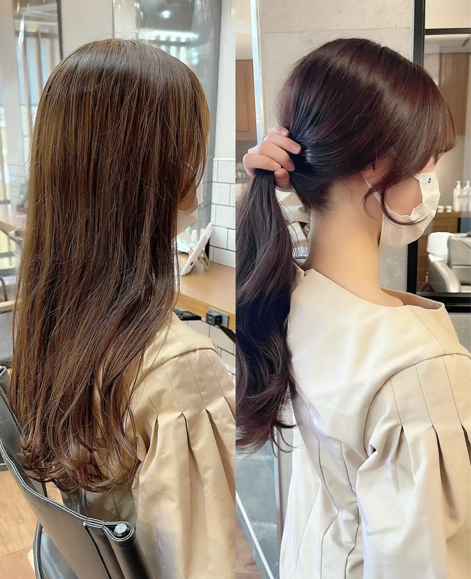 ロング 開發 智也のヘアスタイル