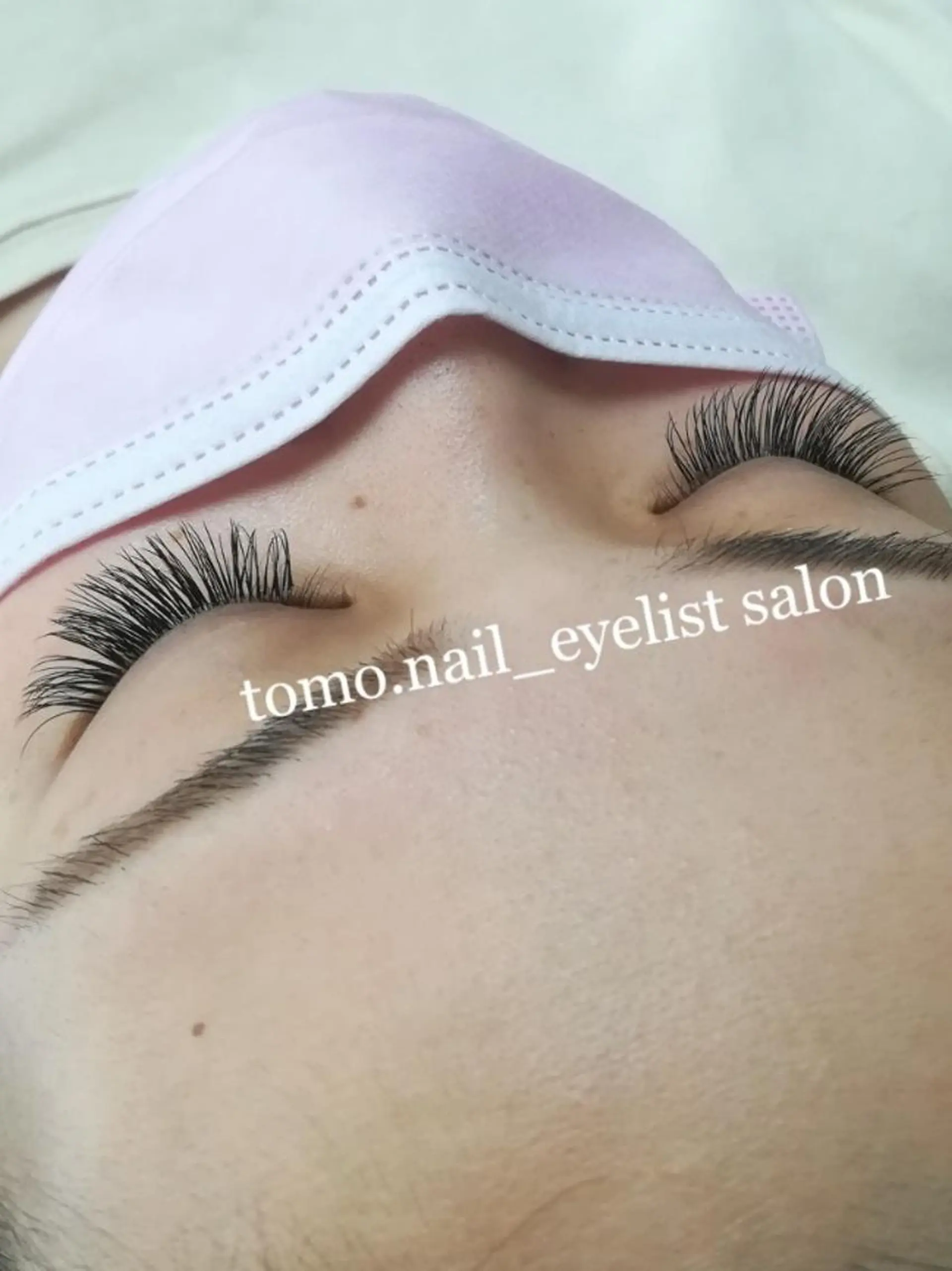 マツエク・マツパ 付け放題 フラットラッシュ セーブル マツエク tomonail eyelistのマツエク・マツパデザイン