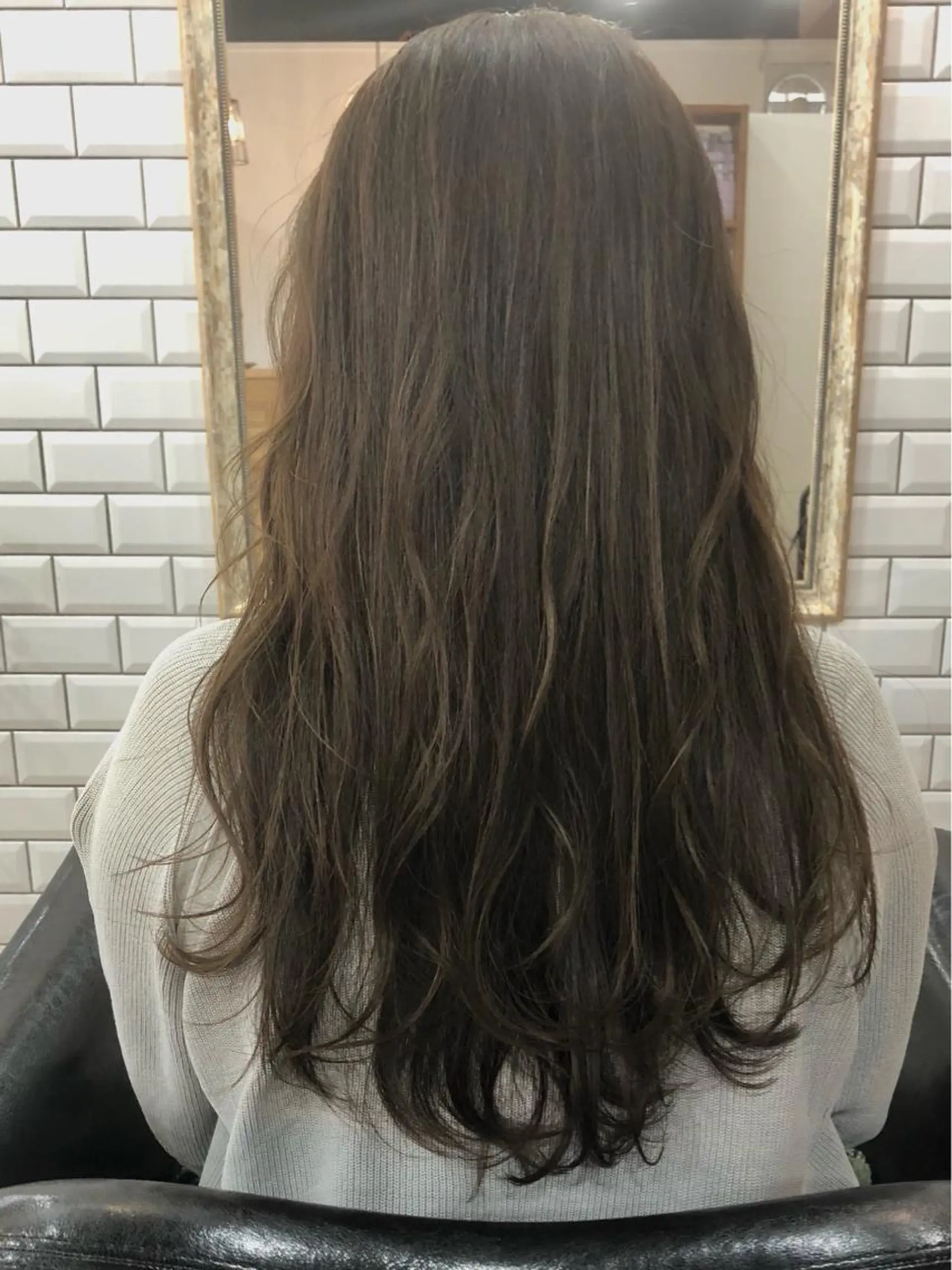 ロング カラー 橋本 敬介のヘアスタイル