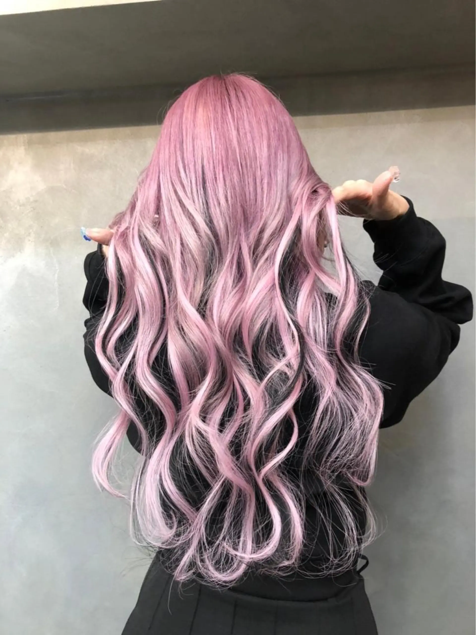 ロング シールエクステ エクステ 美魔女 美容師NAOのヘアスタイル