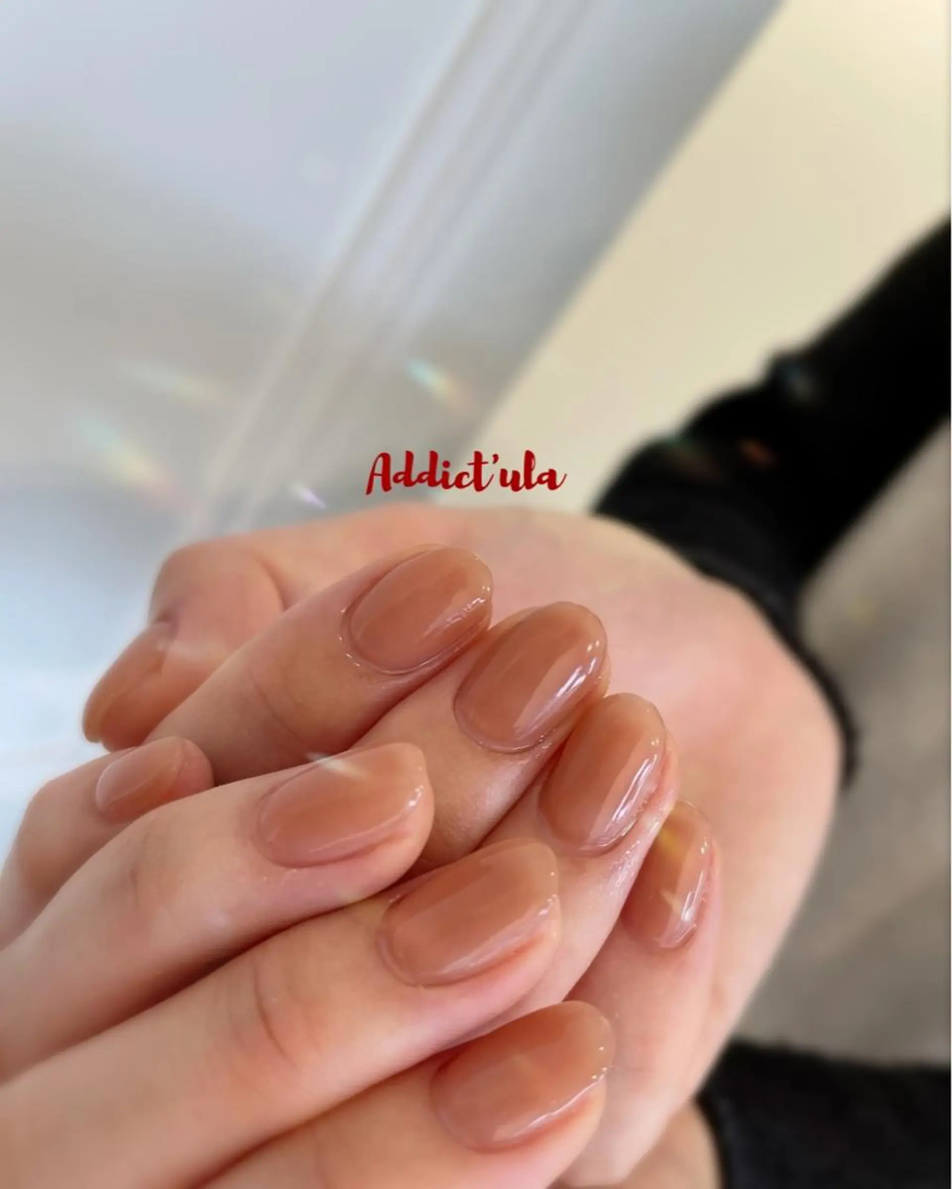 ネイル ワンカラーネイル Addict'ula アディクトウラのネイルデザイン