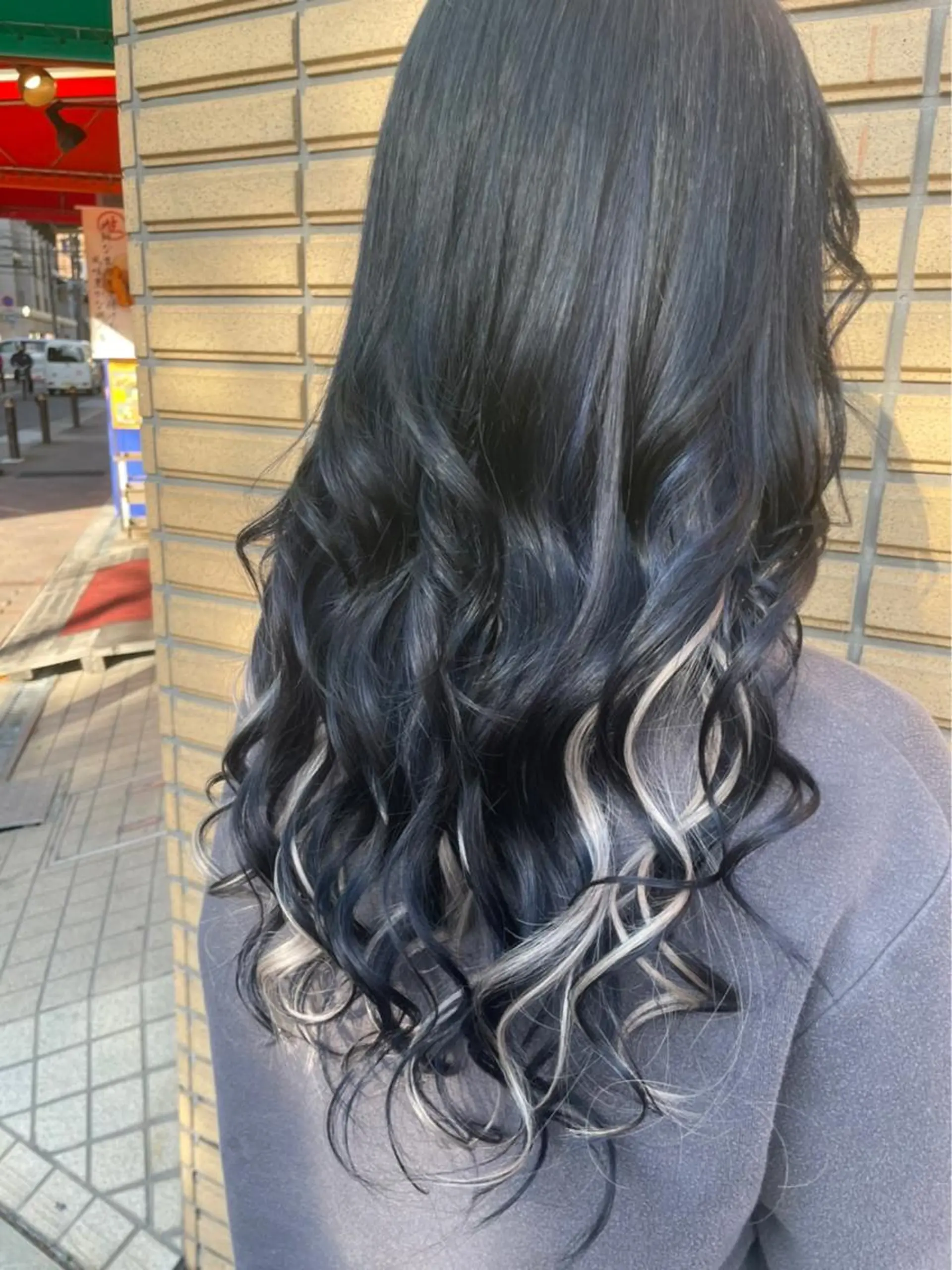 ロング シールエクステ エクステ エクステ あびこ amiのヘアスタイル