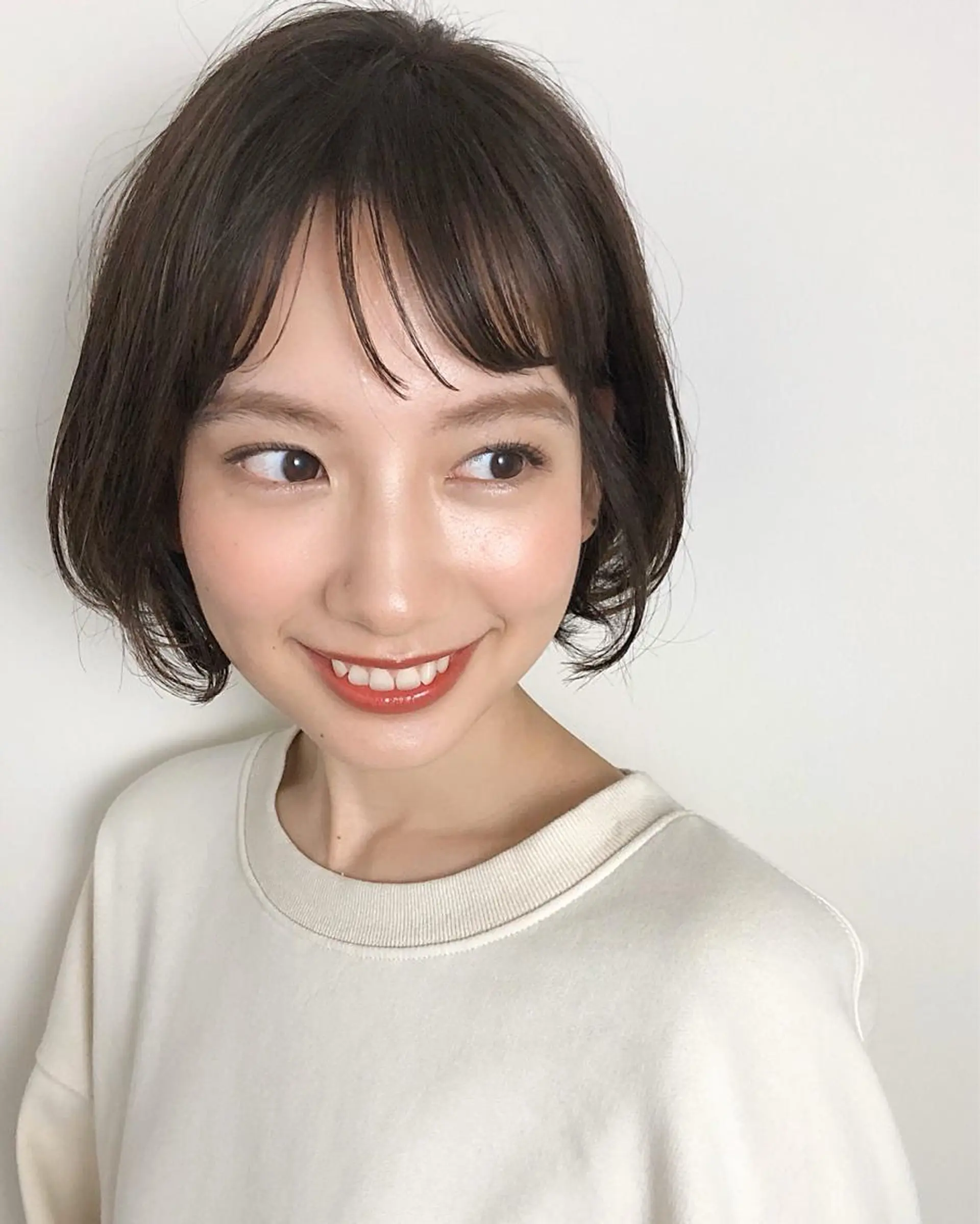 ショート カラー 小顔ボブ&レイヤー 特化🤎RISAのヘアスタイル