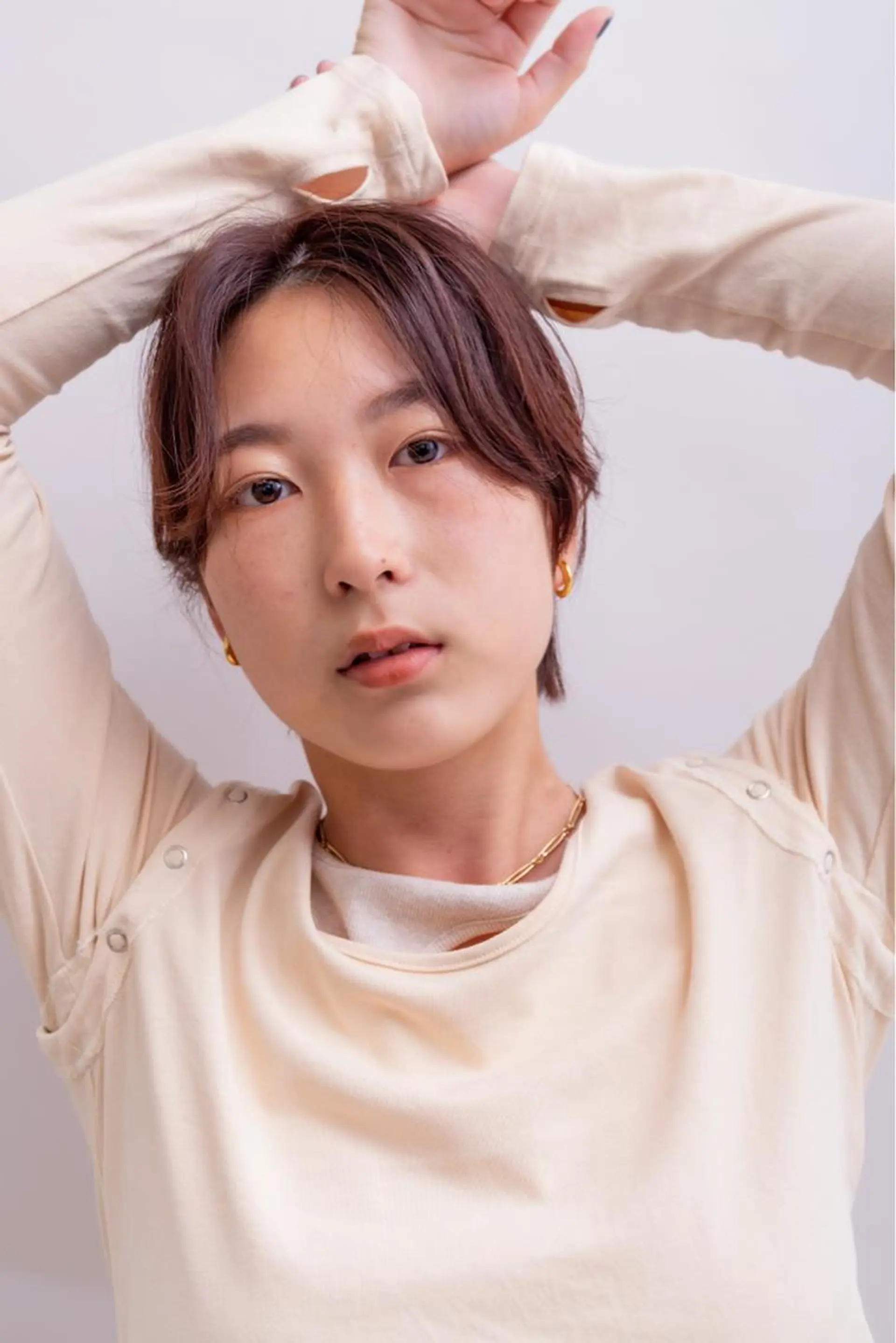 ショート ハンサムショート ショートヘア ageless/ 髪質改善marinaのヘアスタイル