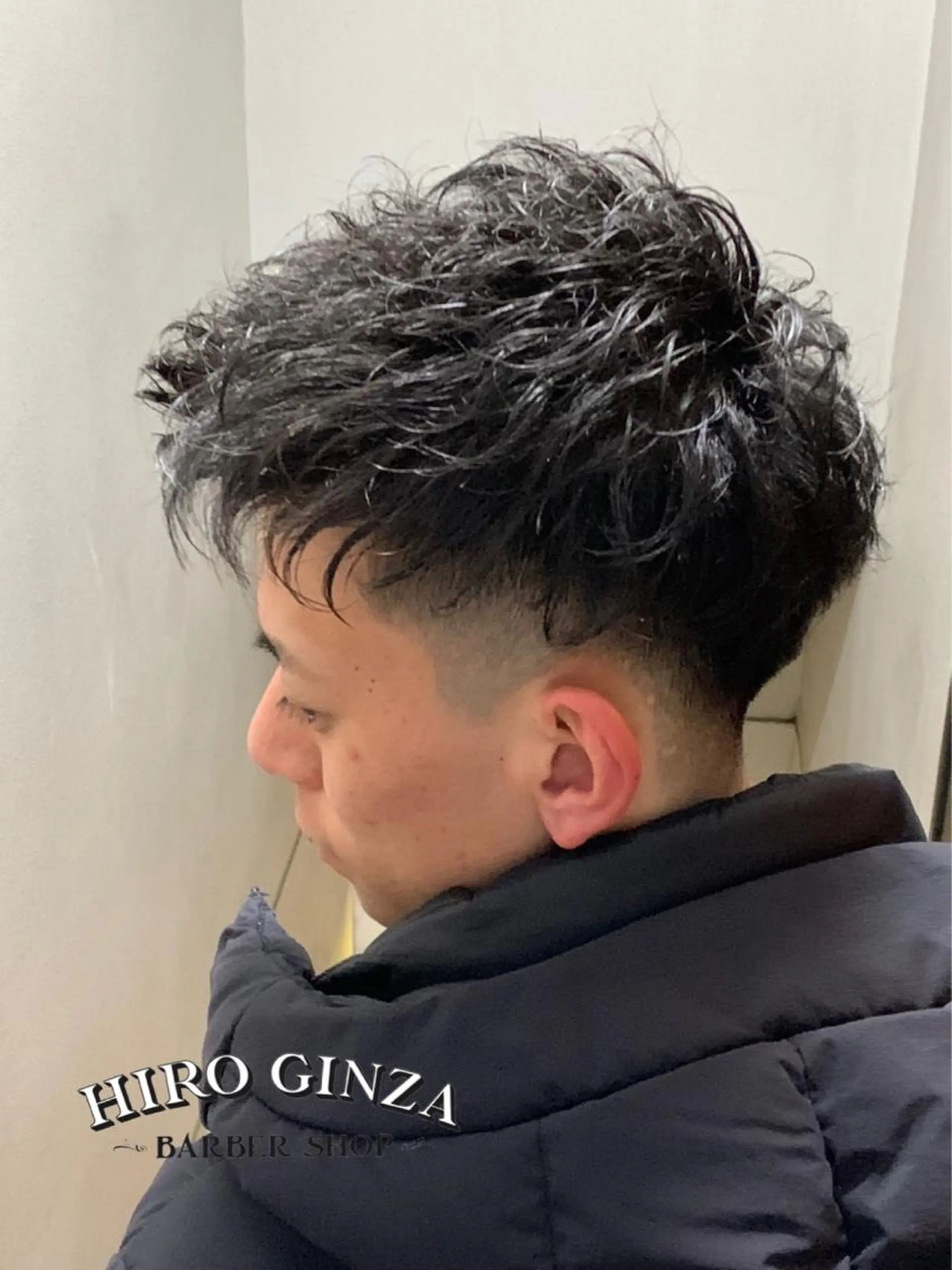 ショート パーマ 羽木 隆徒のヘアスタイル
