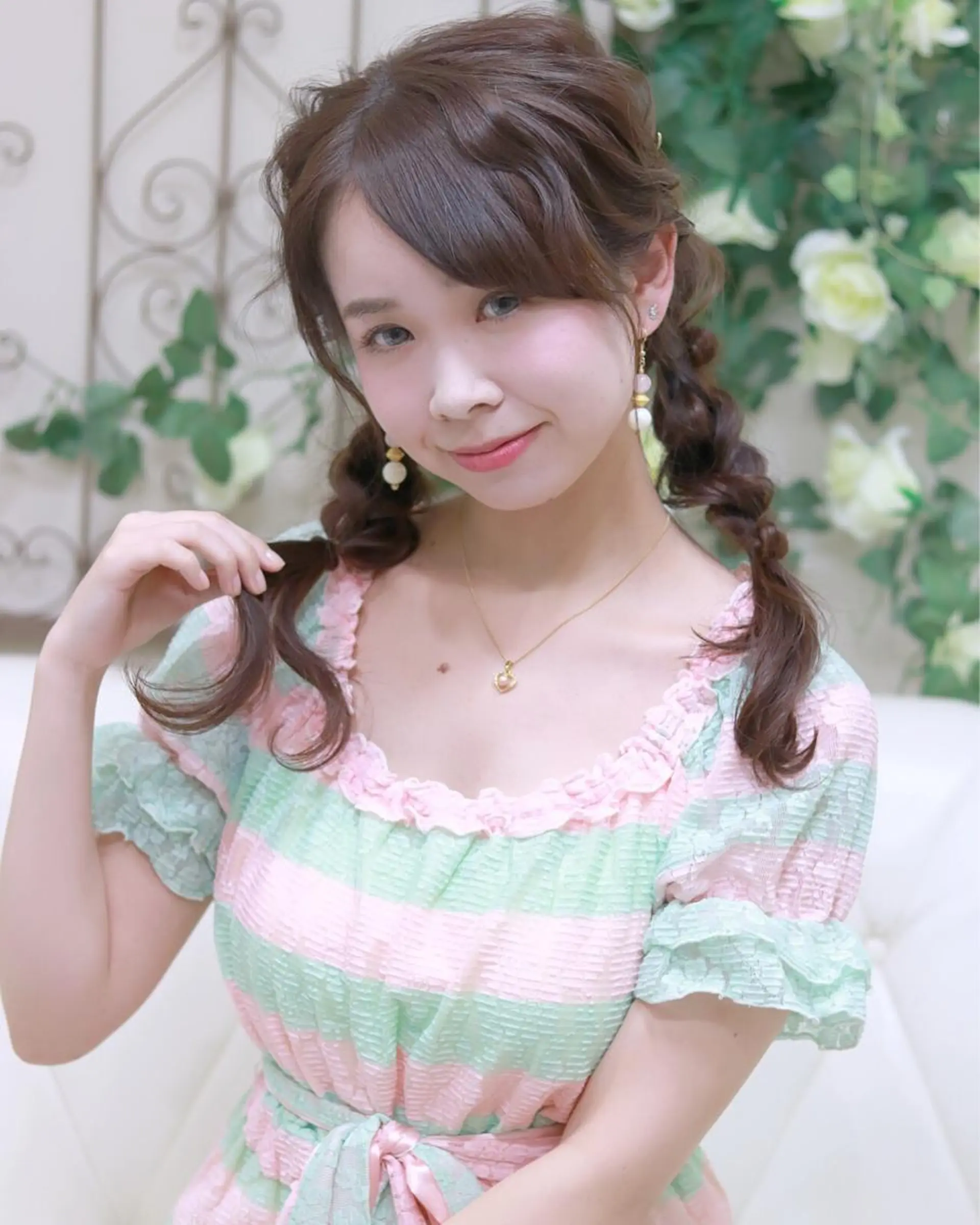 ヘアアレンジ ツインテール 結婚式・ブライダル 柳澤 興輝のヘアスタイル