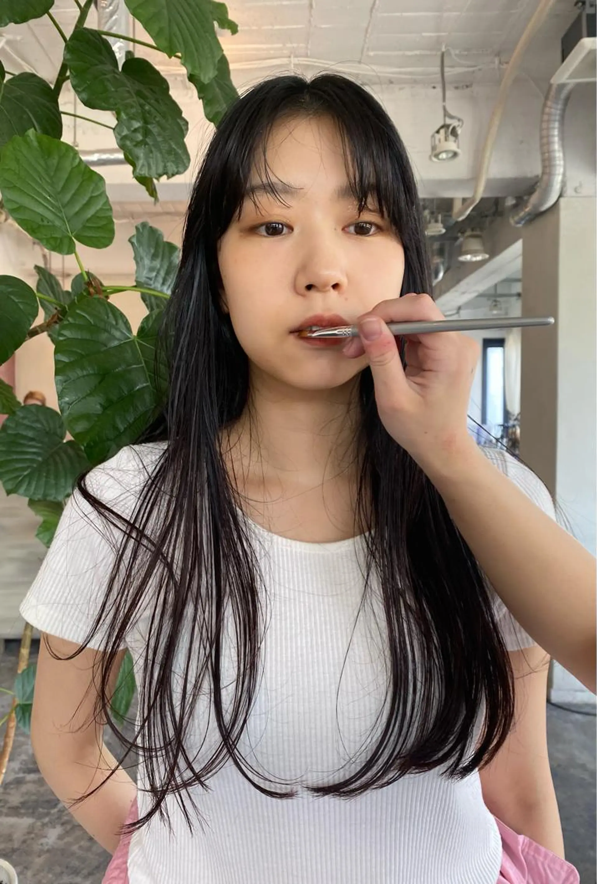 ロング ヘアアレンジ 原 瑞希のヘアスタイル