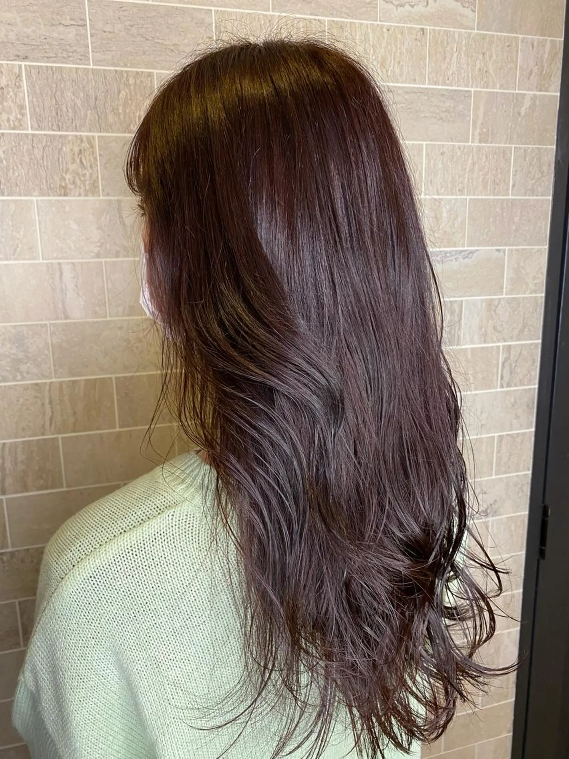 ロング 齋藤 樹里のヘアスタイル