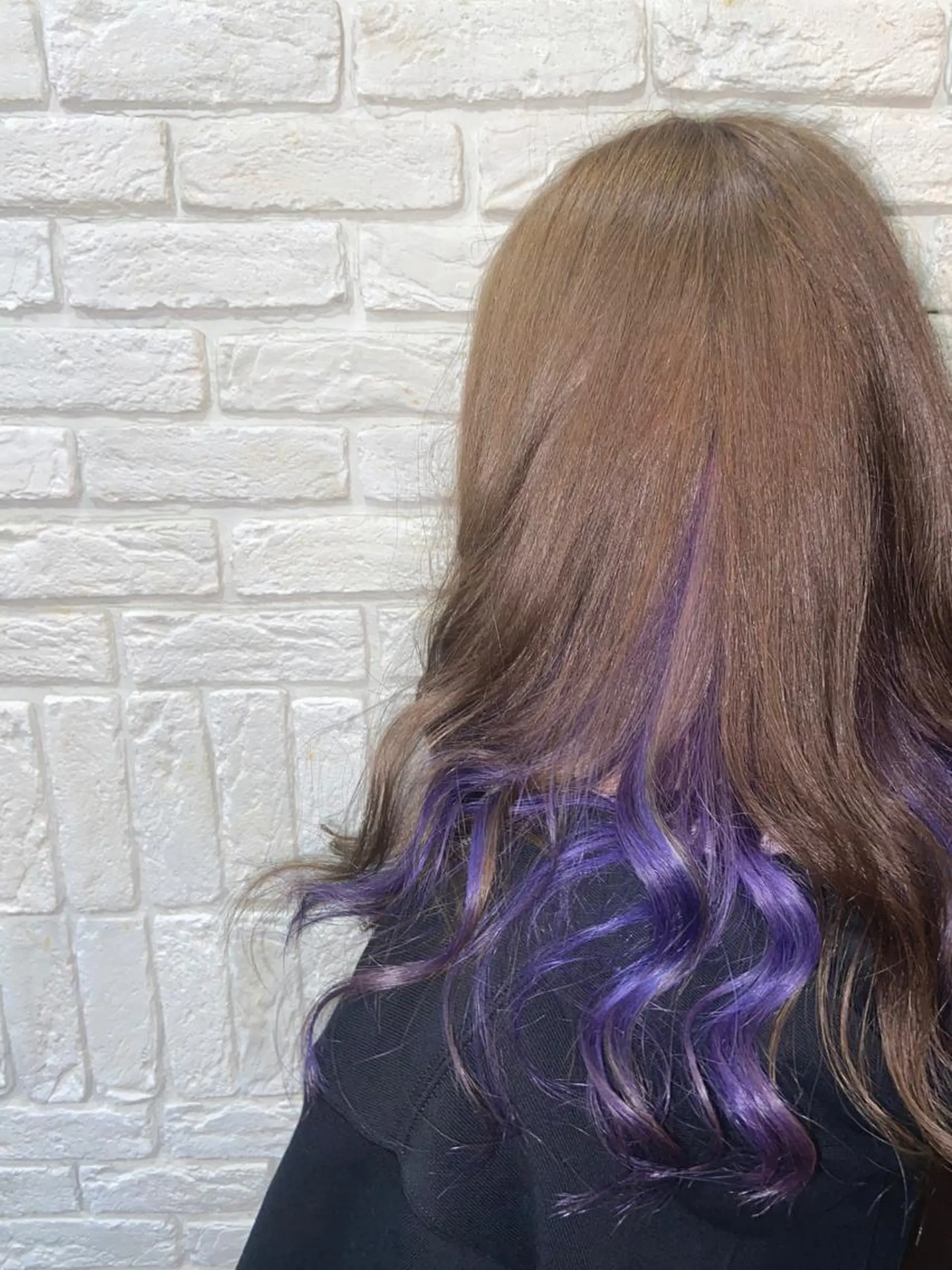 セミロング カラー 🦉静かに過ごしたい 方、個室席🦉タナカのヘアスタイル