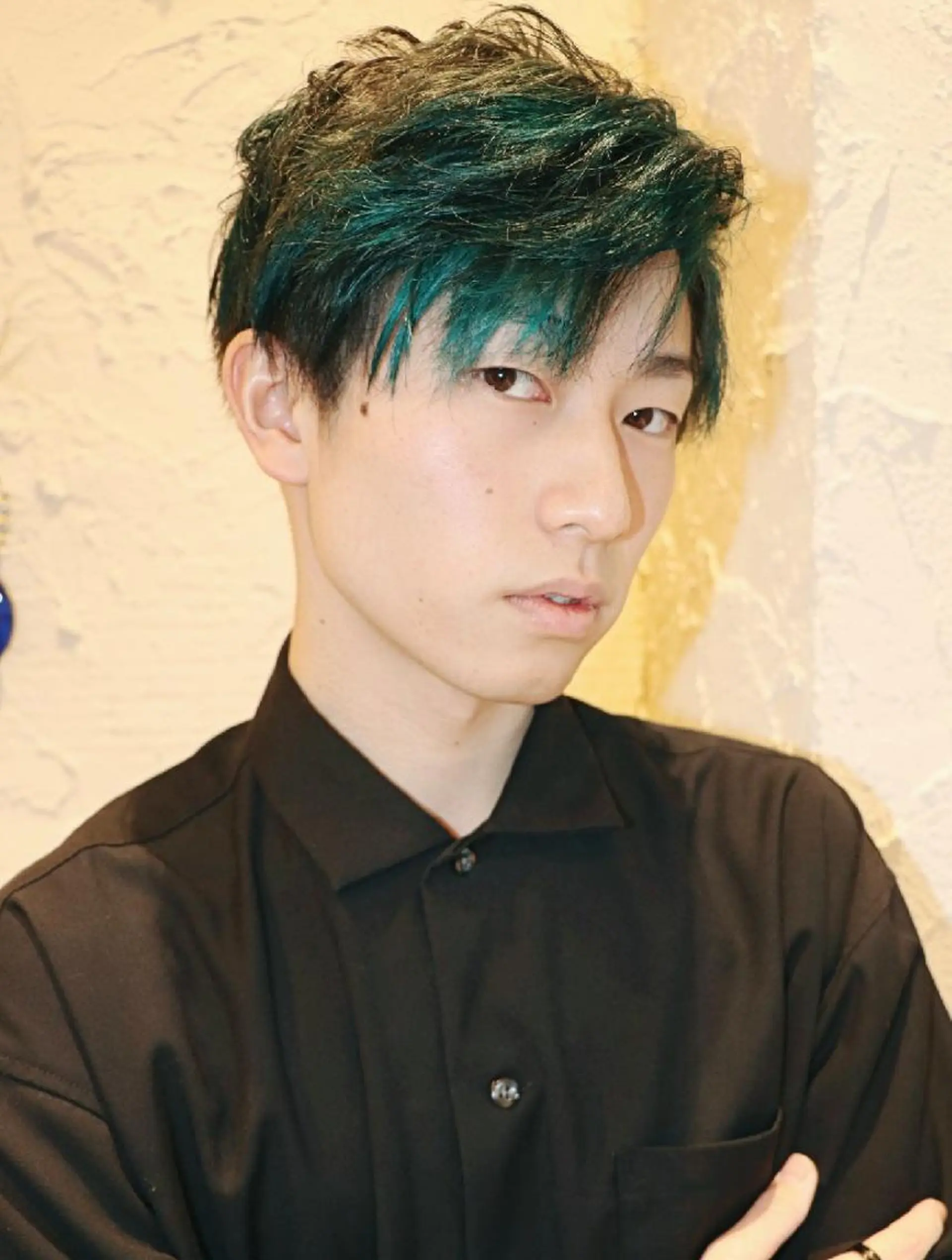 ショート カラー メンズ アディクシーカラー イルミナカラー 徳永 博志のヘアスタイル