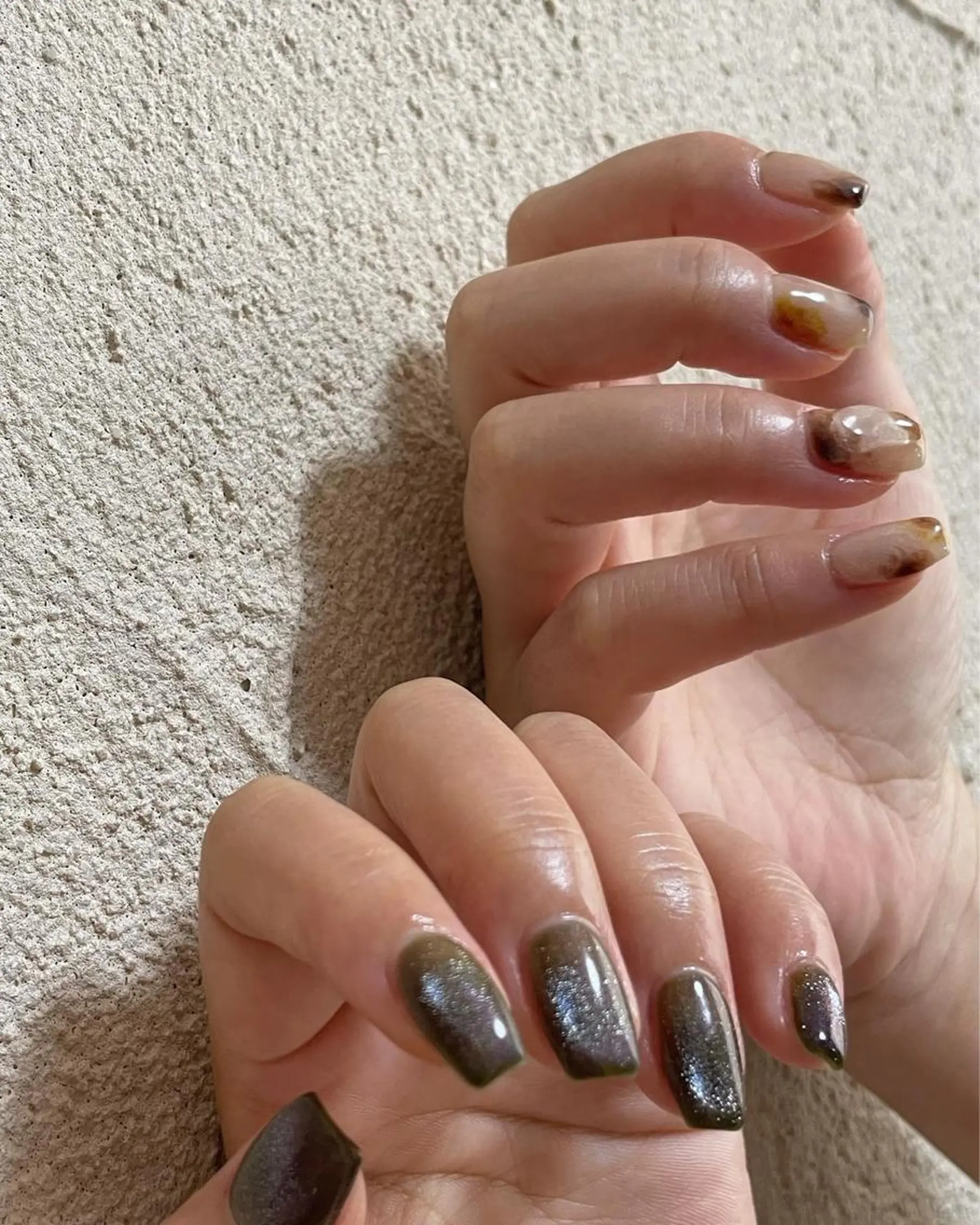 ネイル ハンドネイル 𝑡𝑖𝑎𝑚𓂃 きむらゆきののネイルデザイン