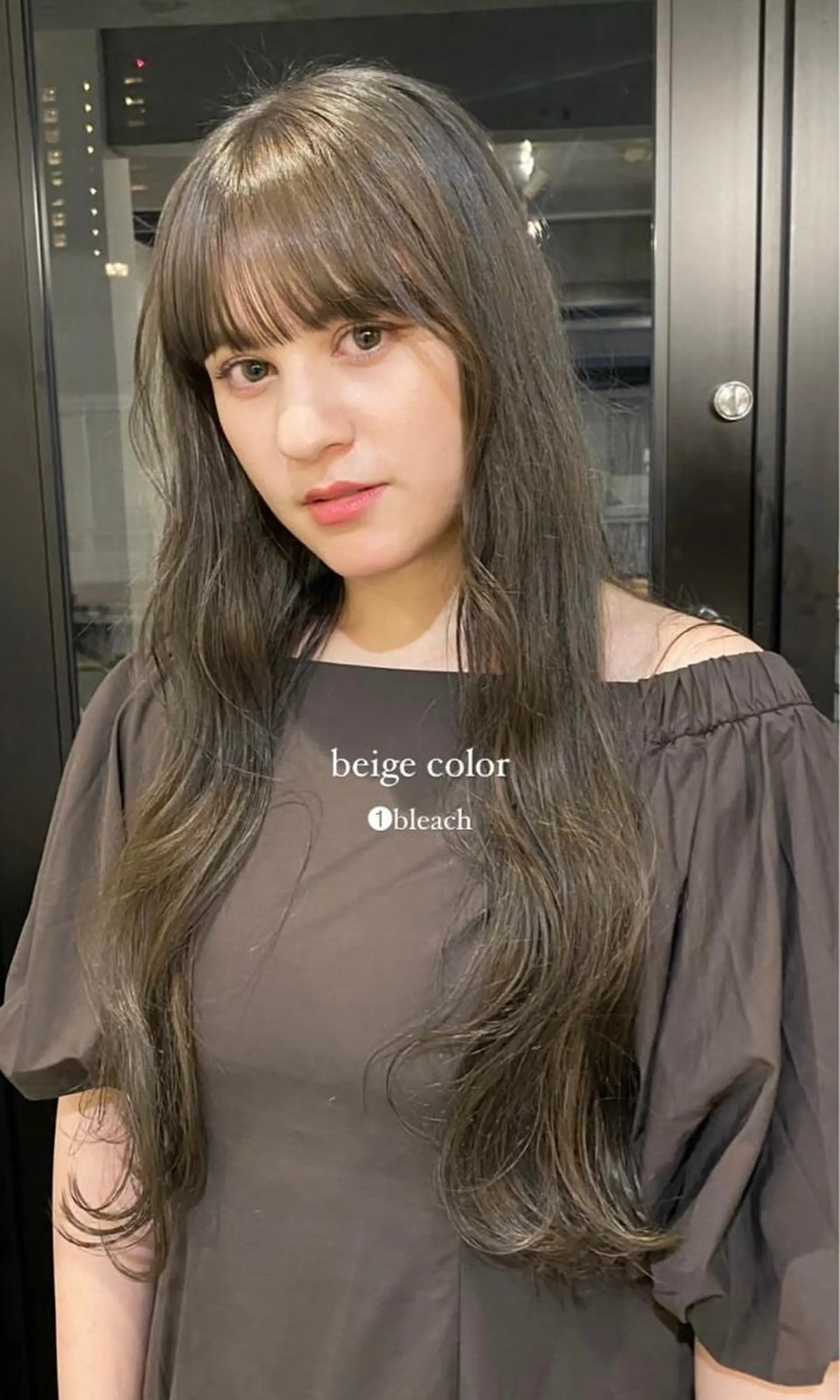 カラー 今福 彩海のヘアスタイル