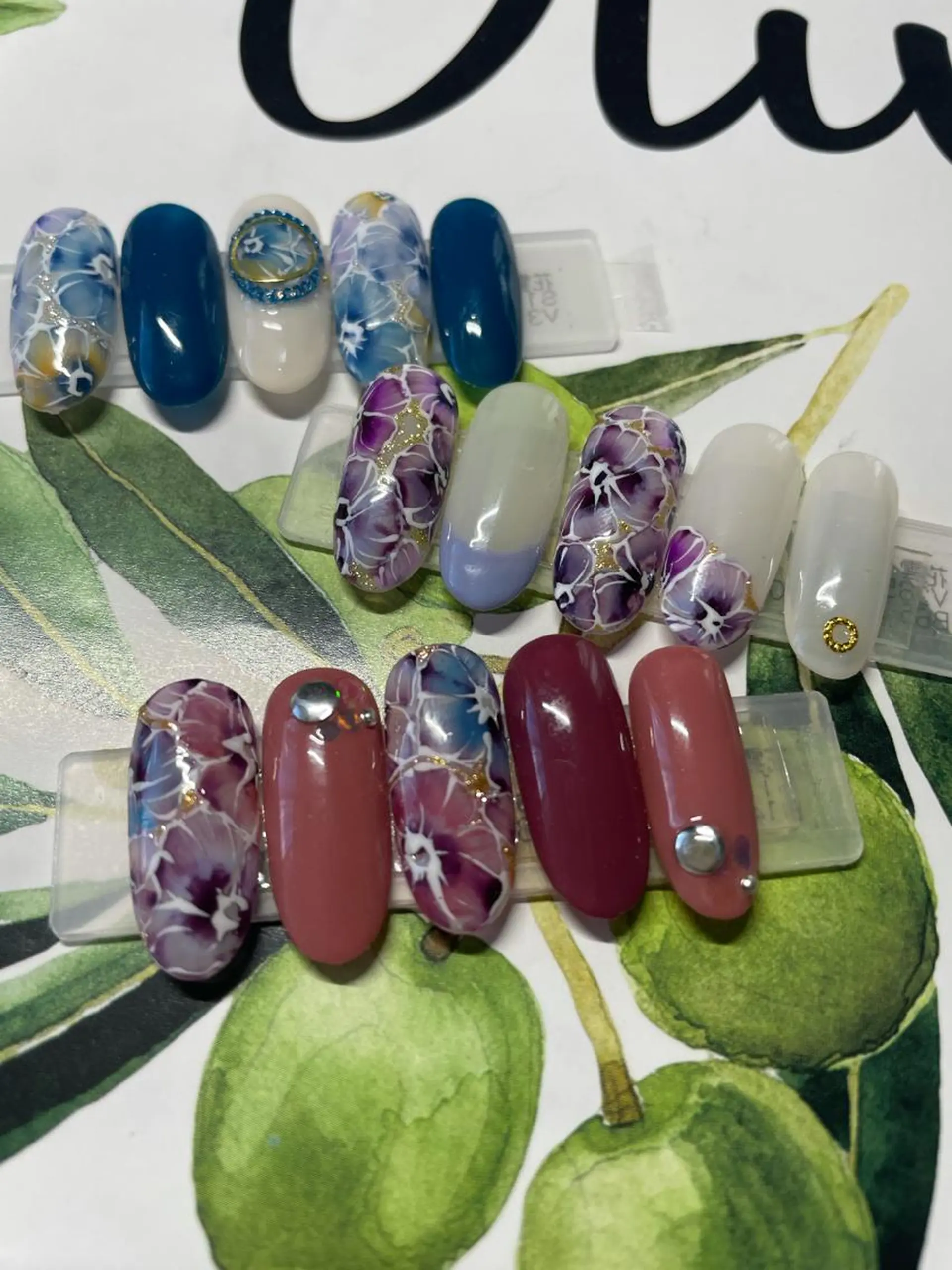 ネイル 奥園 良恵のネイルデザイン