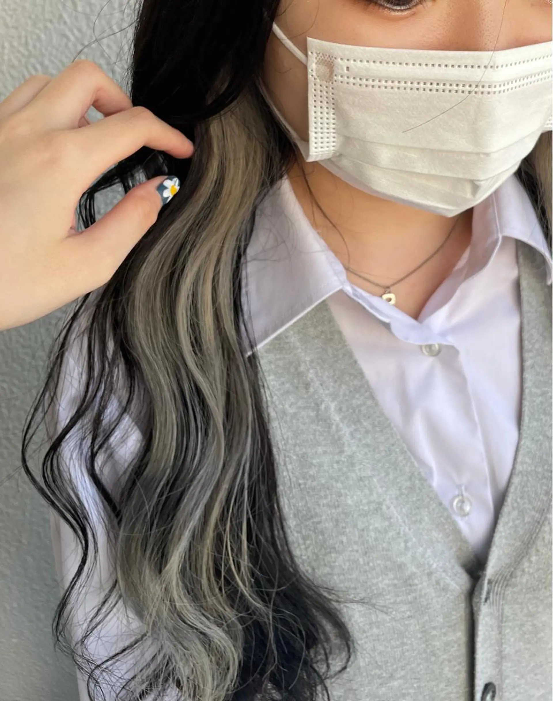 ロング カラー パーマ ヘアアレンジ メンズ キッズ ネイル マツエク・マツパ 透明感カラー・レイヤ ー🎀amika🎀のヘアスタイル