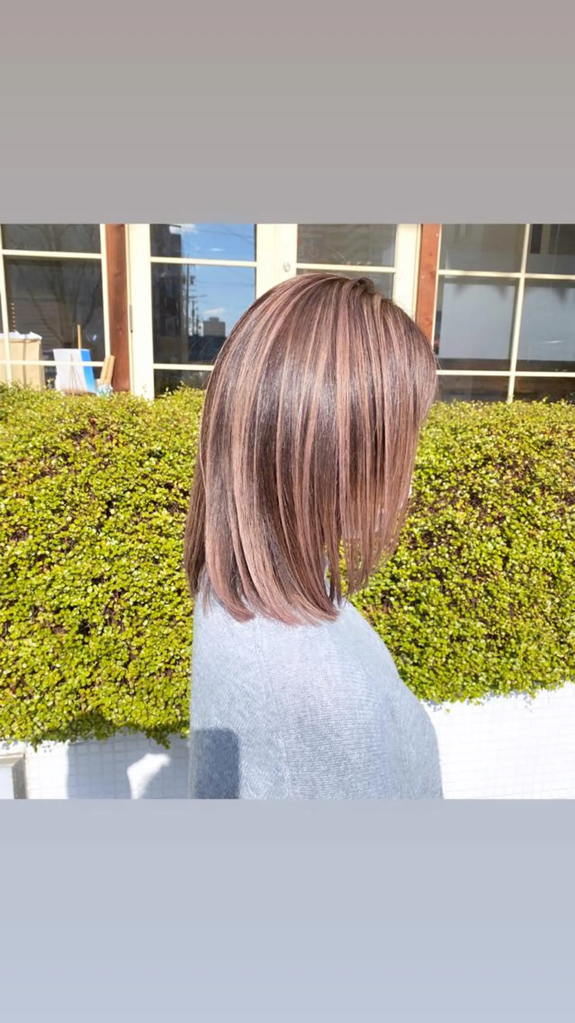 ミディアム カラー ヘアアレンジ ハイトーンカラー🌈 メンズパーマ鈴木康平のヘアスタイル