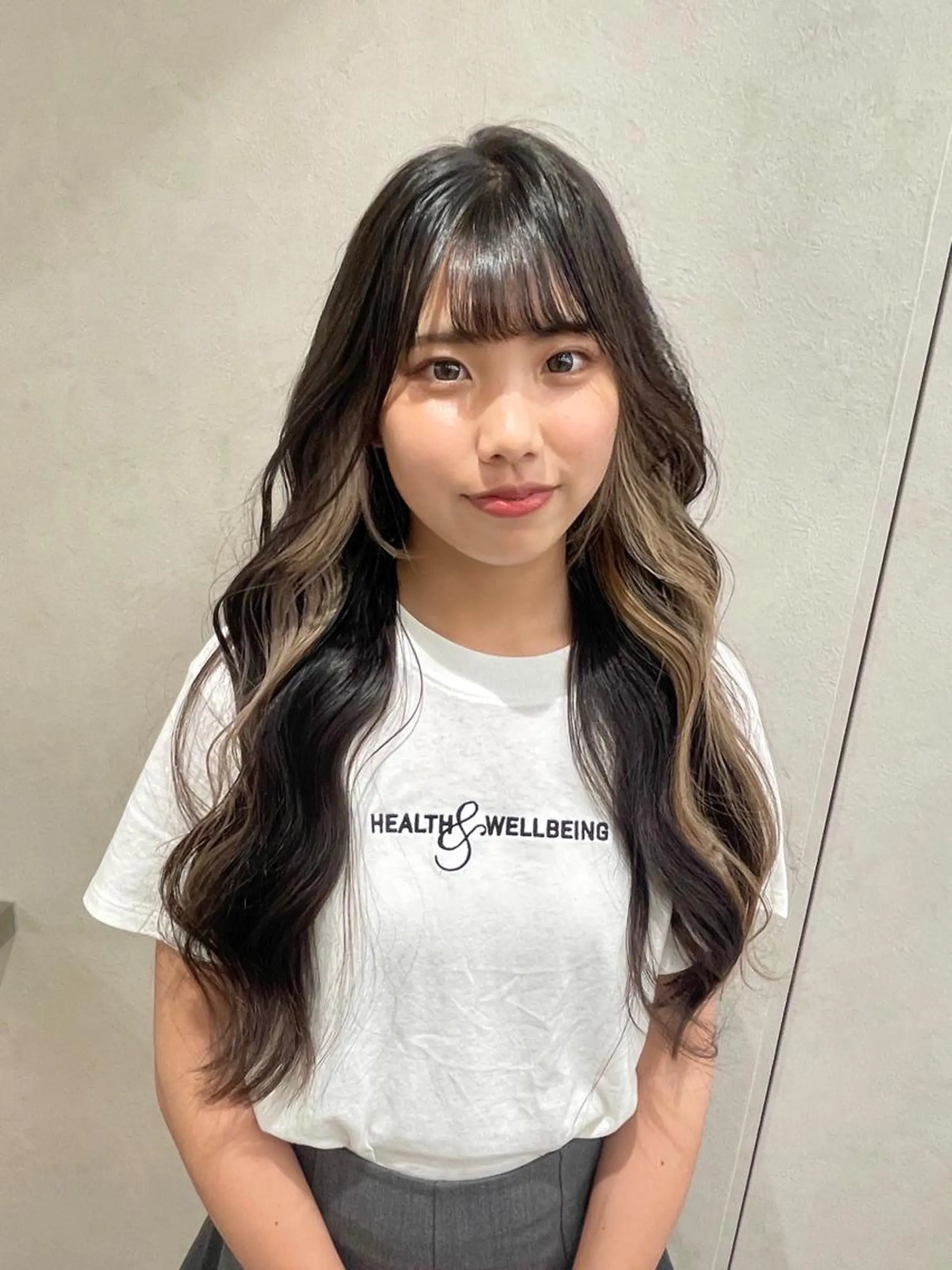 カラー 韓国ヘア/レイヤー Londエレンのヘアスタイル