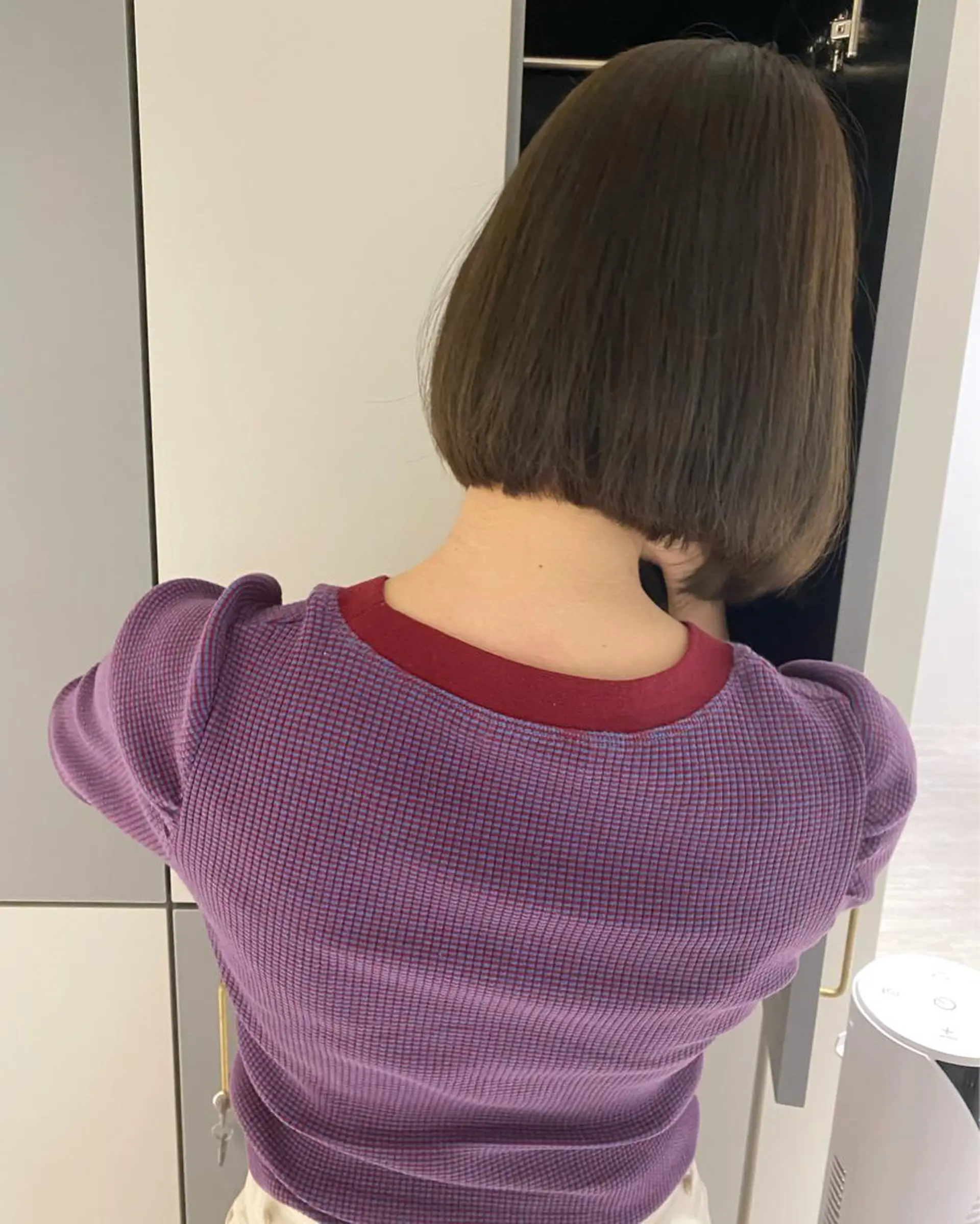 ショート カラー グレージュ ボブ 髪質改善 カット ヘアカラー トリートメント LOVESTOIKE 堂本のヘアスタイル