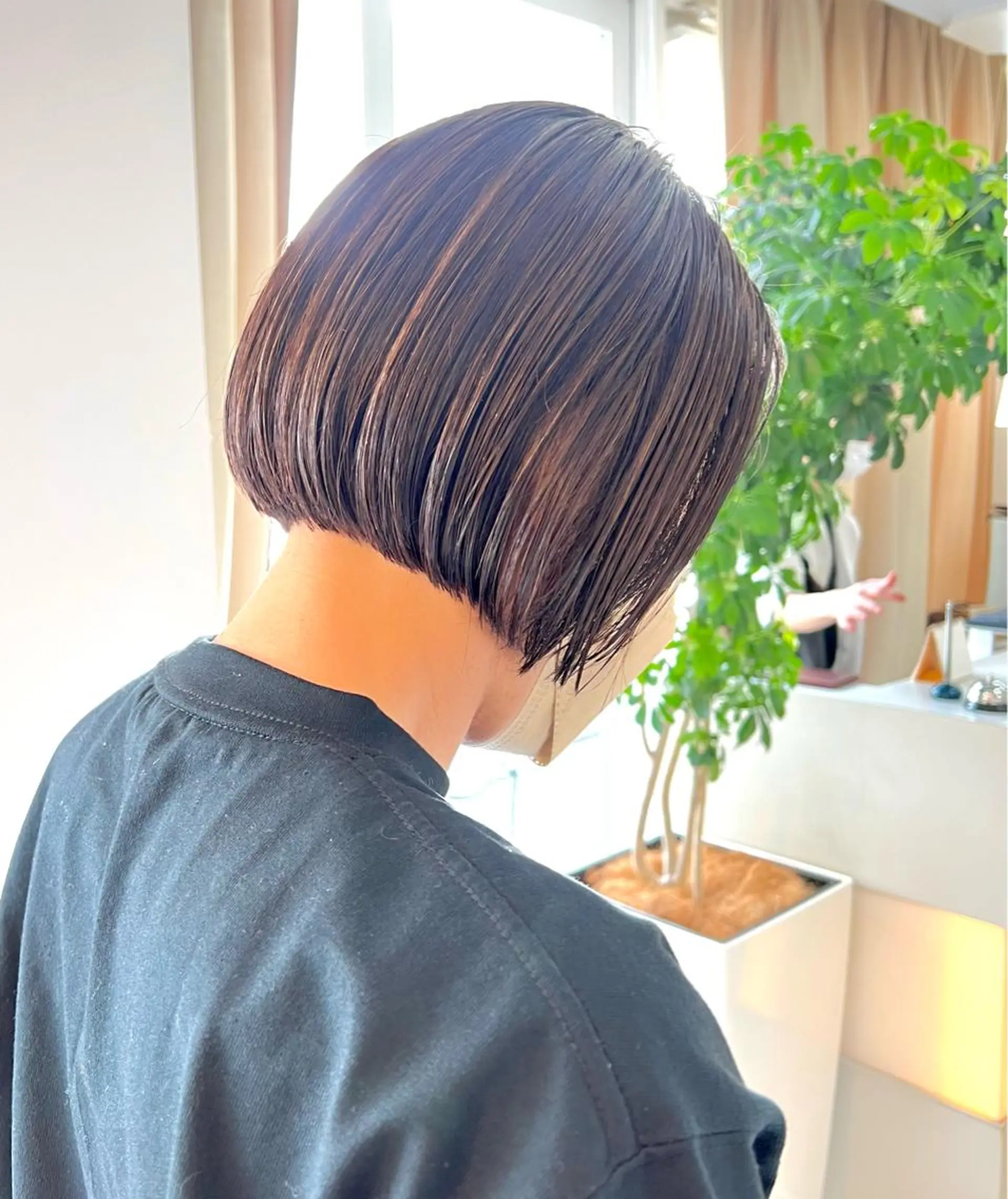 ショート フルガキ ハルカ天神美容室のヘアスタイル