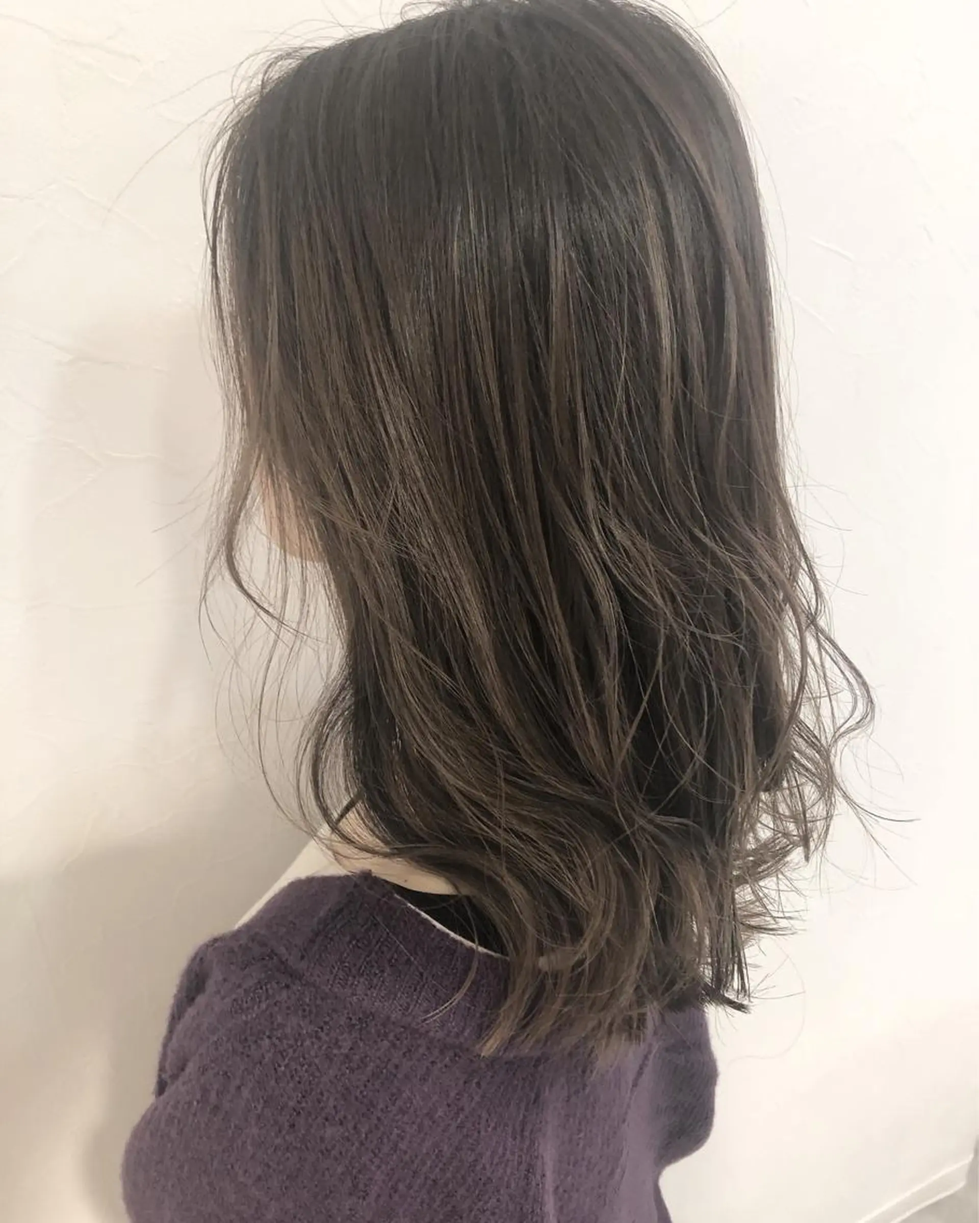 カラー ハイライトカラー イルミナカラー 夜23時まで予約🉑 reverieあきらのヘアスタイル