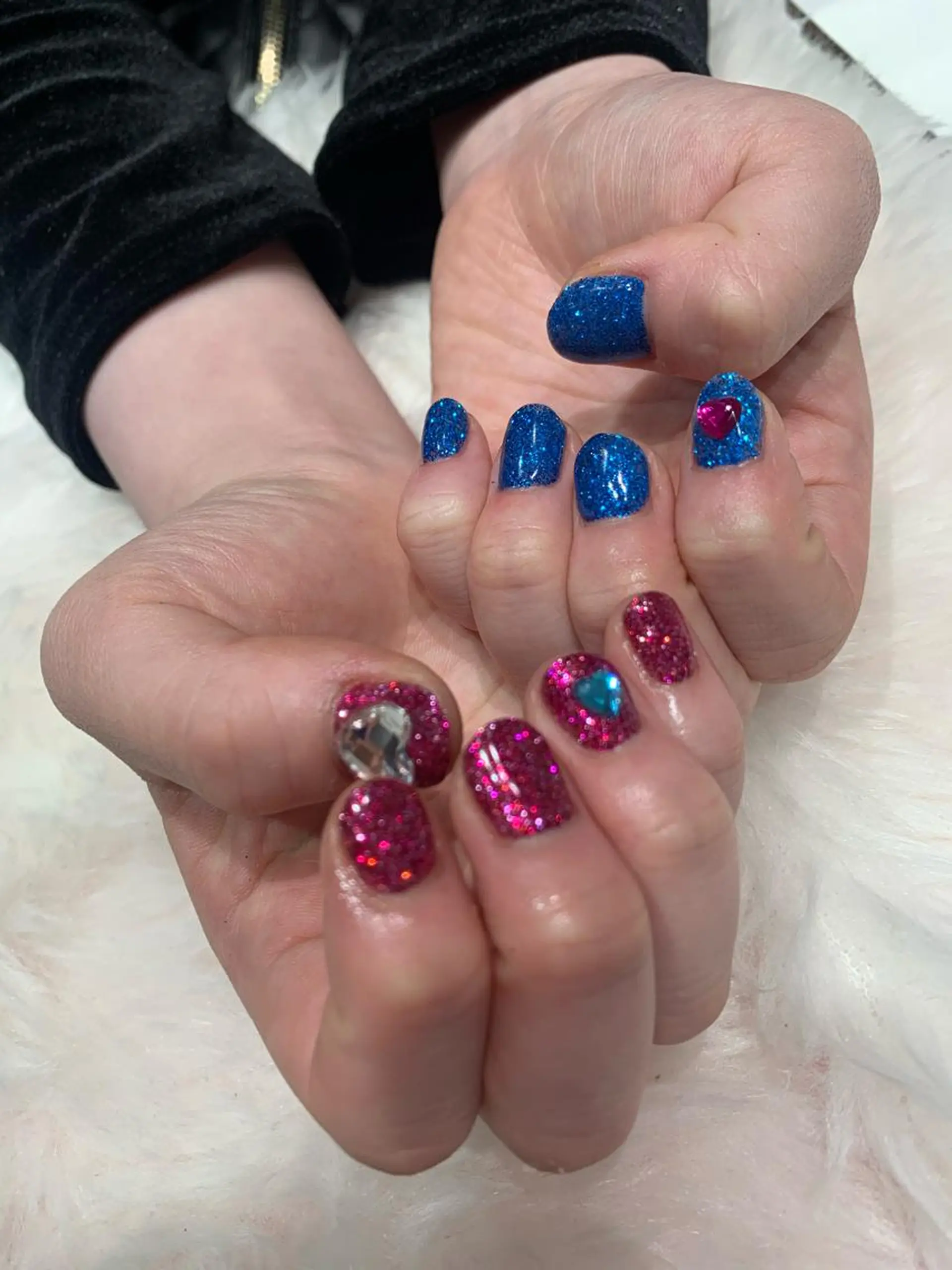 ネイル ハンドネイル なぽ ❤︎ y2k/韓国nailのネイルデザイン