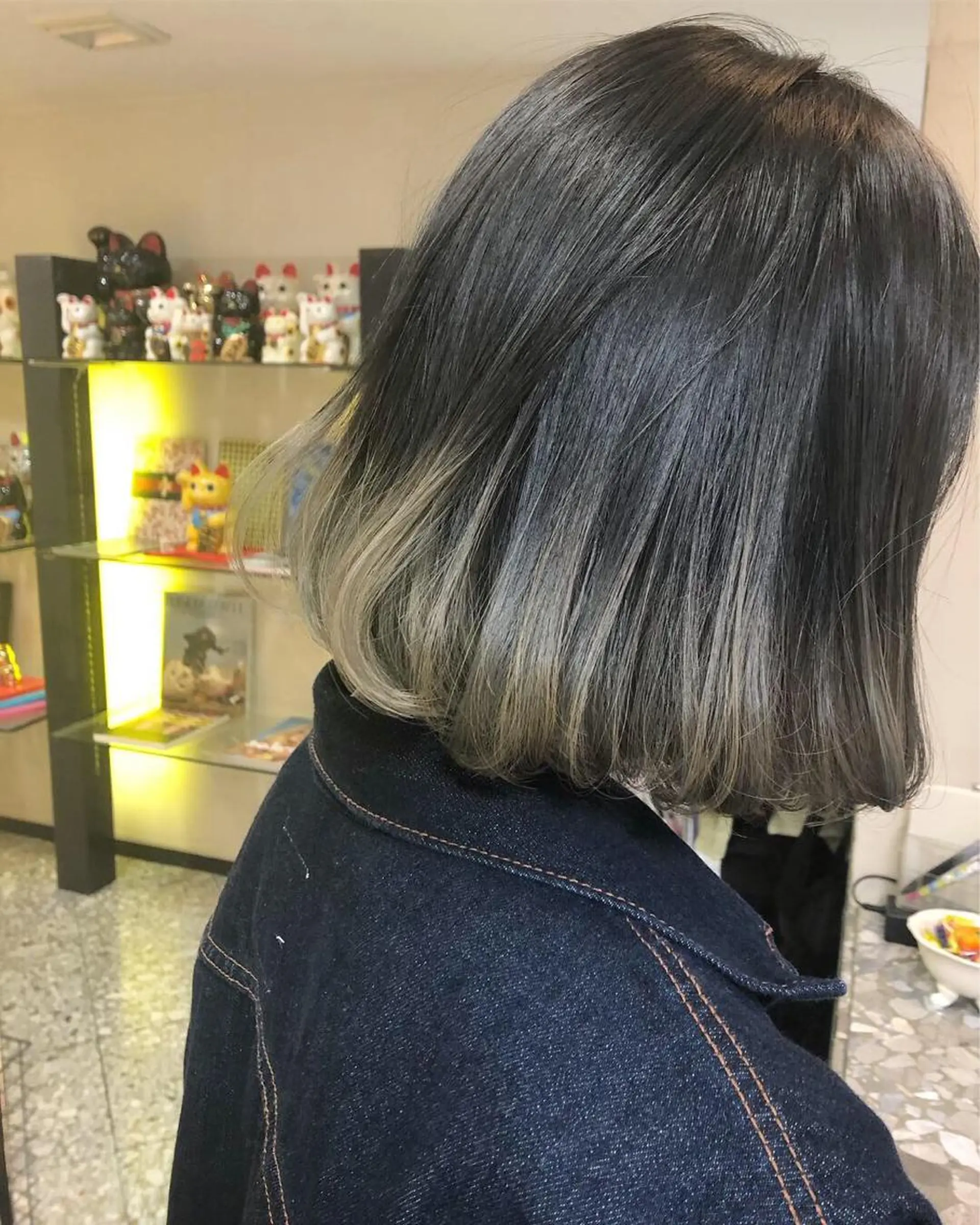 ショート カラー ヘアアレンジ カット ヘアカラー トリートメント ボブ/ミニボブ/ 立河今日子のヘアスタイル