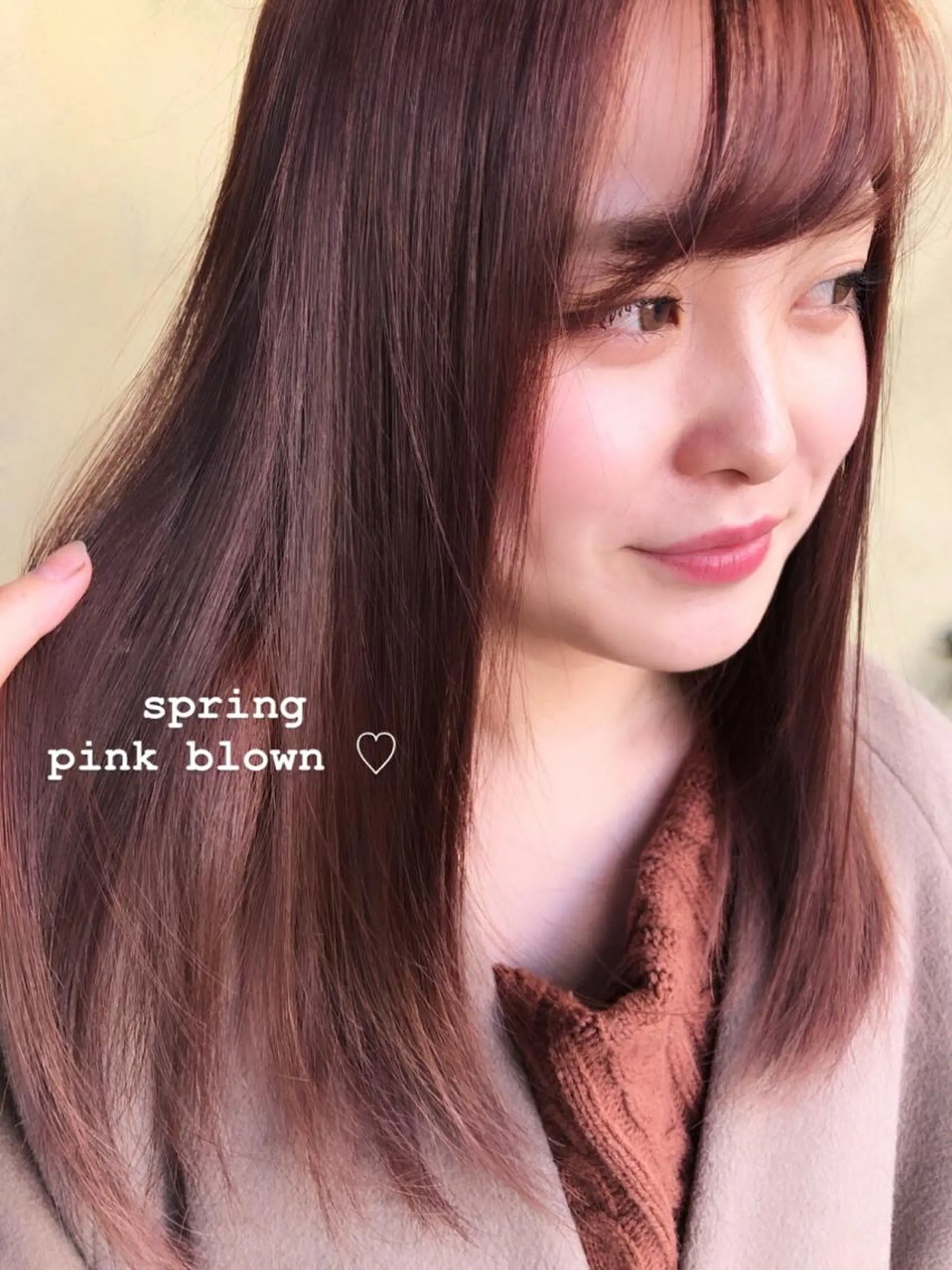 カラー hina☺︎ 髪質改善/ストレートのヘアスタイル