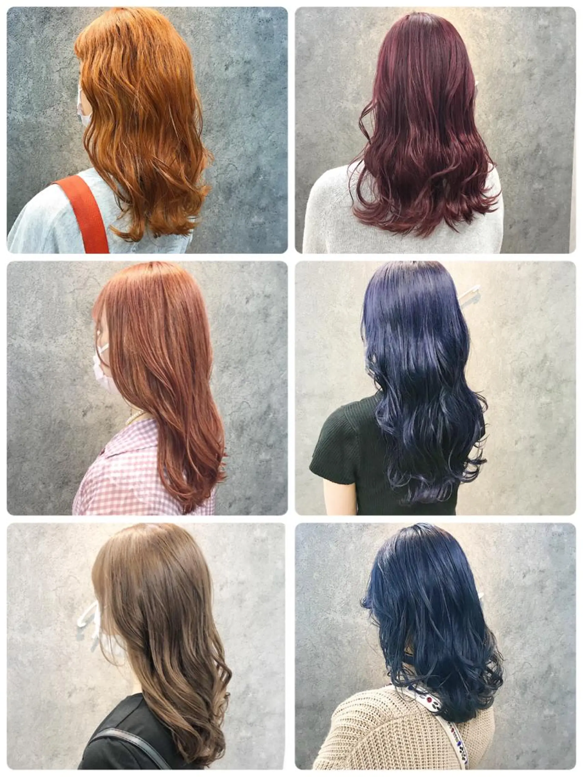 セミロング カット ヘアカラー トリートメント 所渉/韓国レイヤー /ウルフカットのヘアスタイル