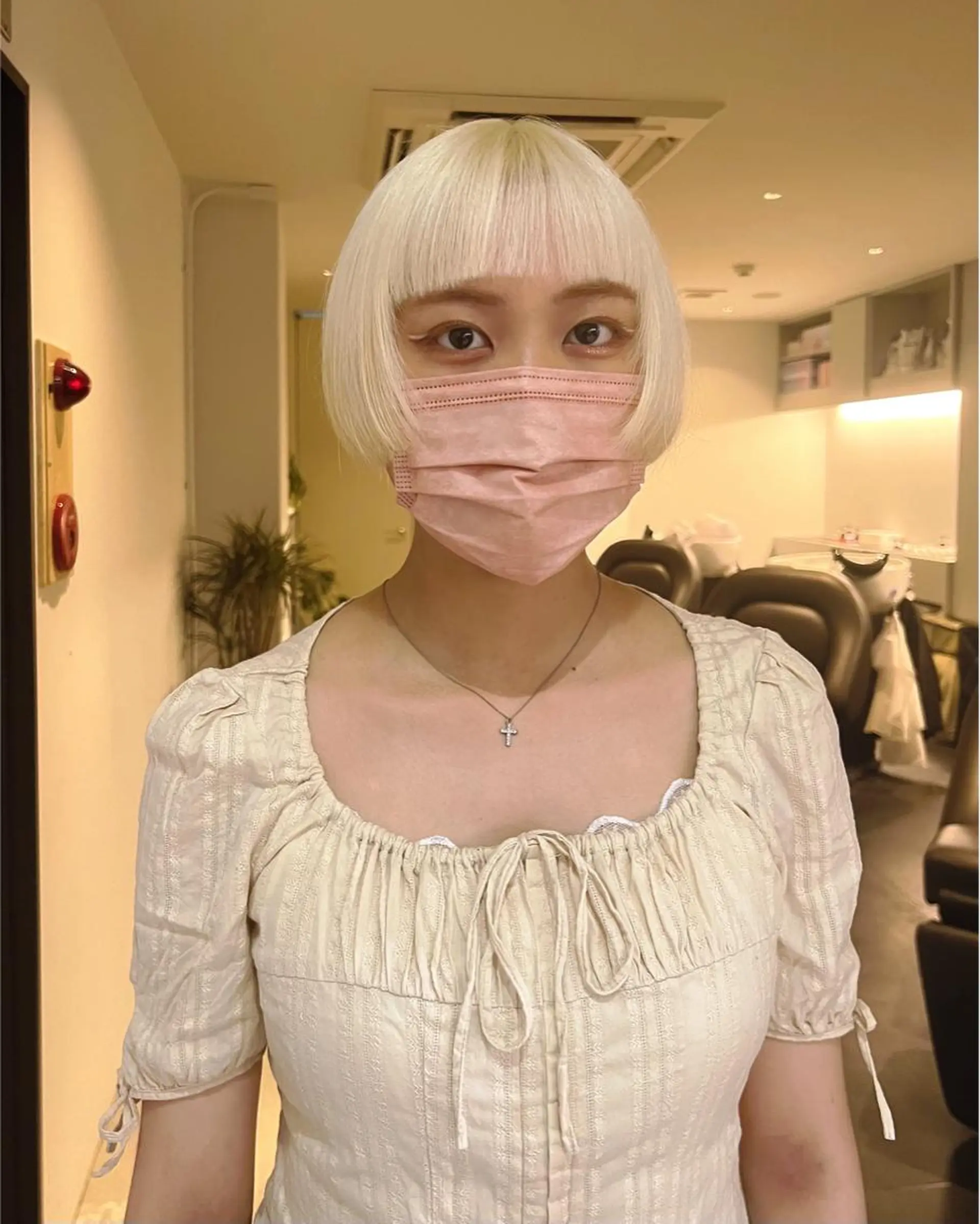 ショート カラー RAIMA ケアハイトーンのヘアスタイル