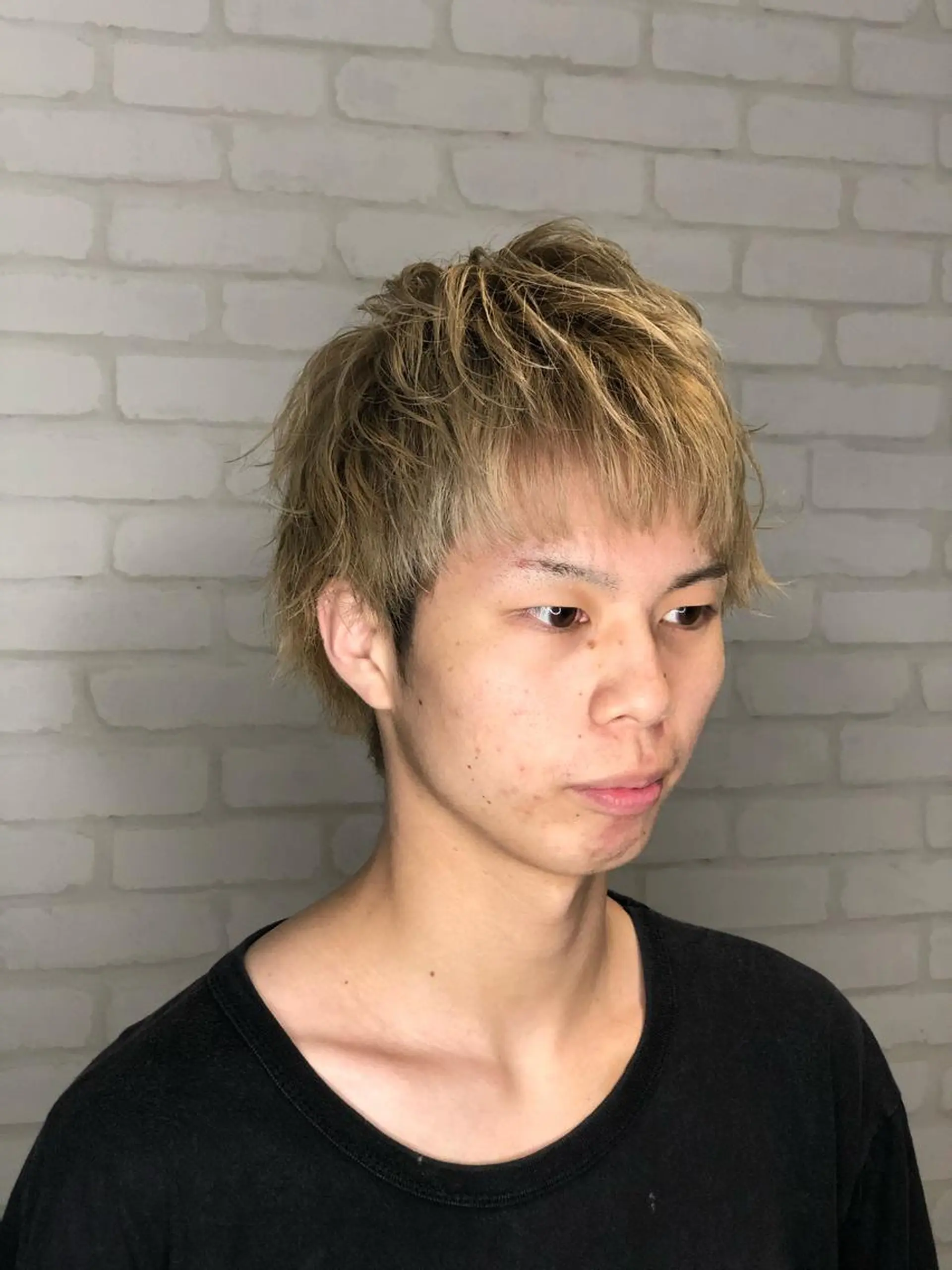 ミディアム カラー メンズ 💈大人の渋髪💈 店長　大橋侑弥のヘアスタイル